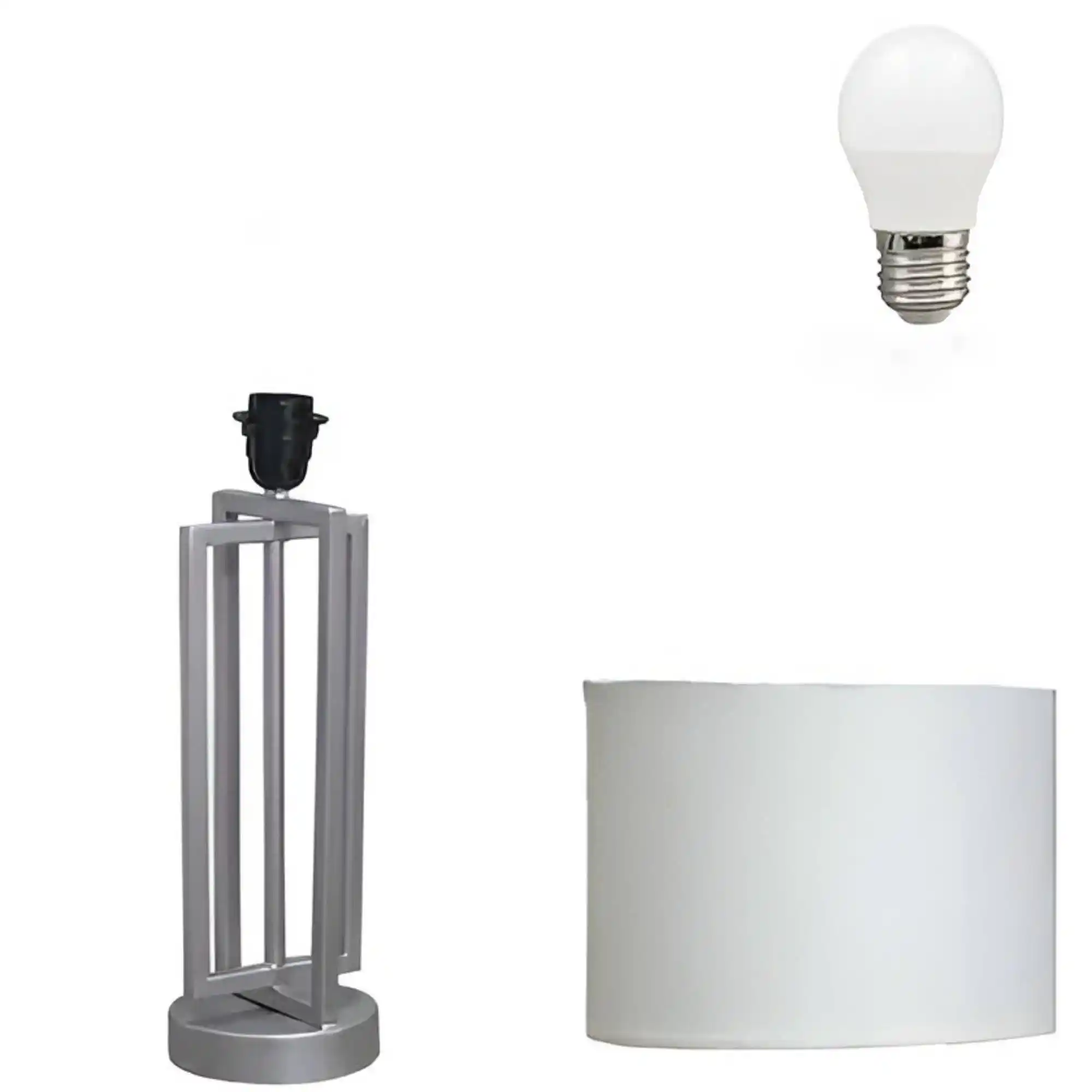 Nordic Style Decorative Metal Finish Table Lamp - Image 5