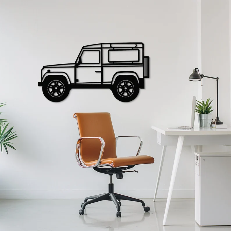 Off Road SUV Jeep Metal Wall Art for Living Room Decor - Image 7