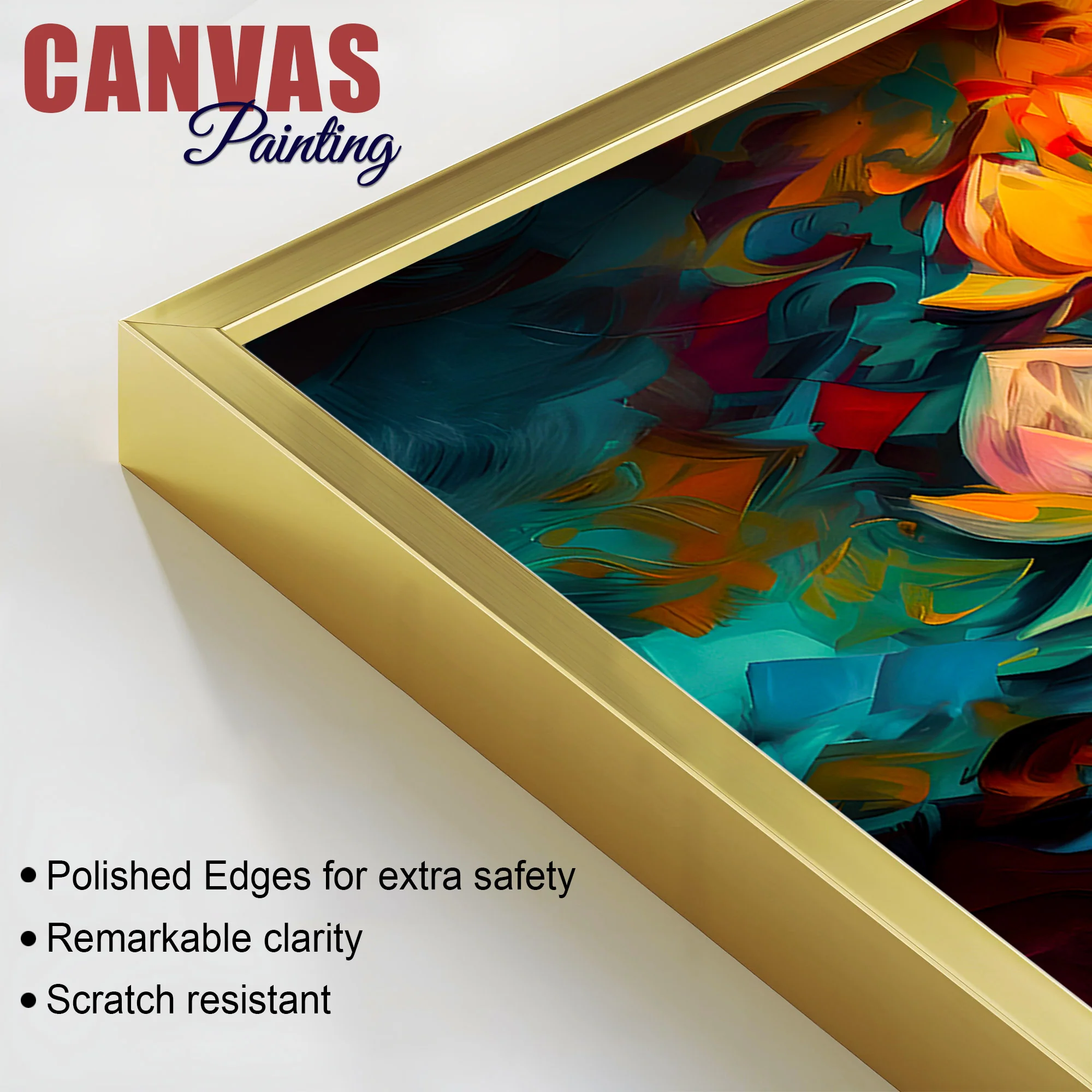 Peaceful Buddha Canvas Wall Painting for Calm & Harmony - Image 6