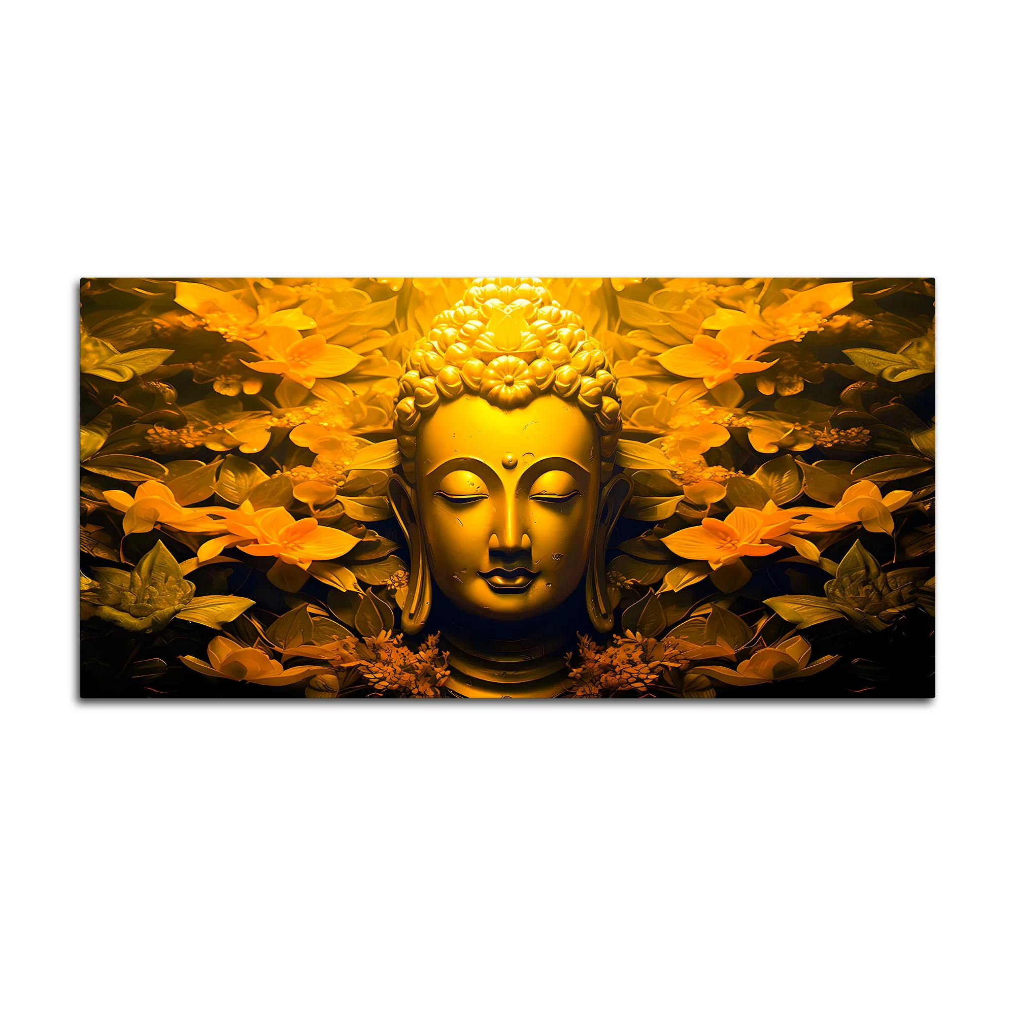 Peaceful Buddha Wall Painting for Room Décor - Image 4