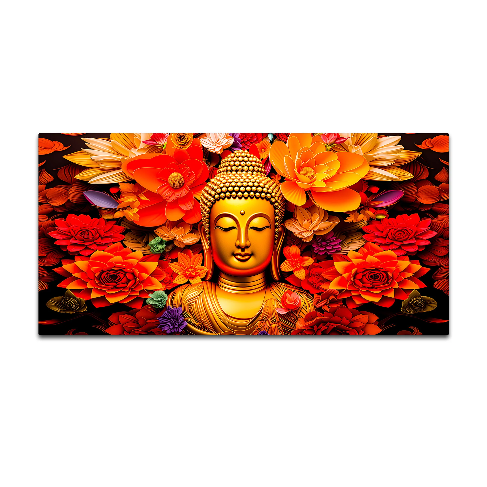 Peaceful Gautam Buddha Painting for Wall Décor - Image 4