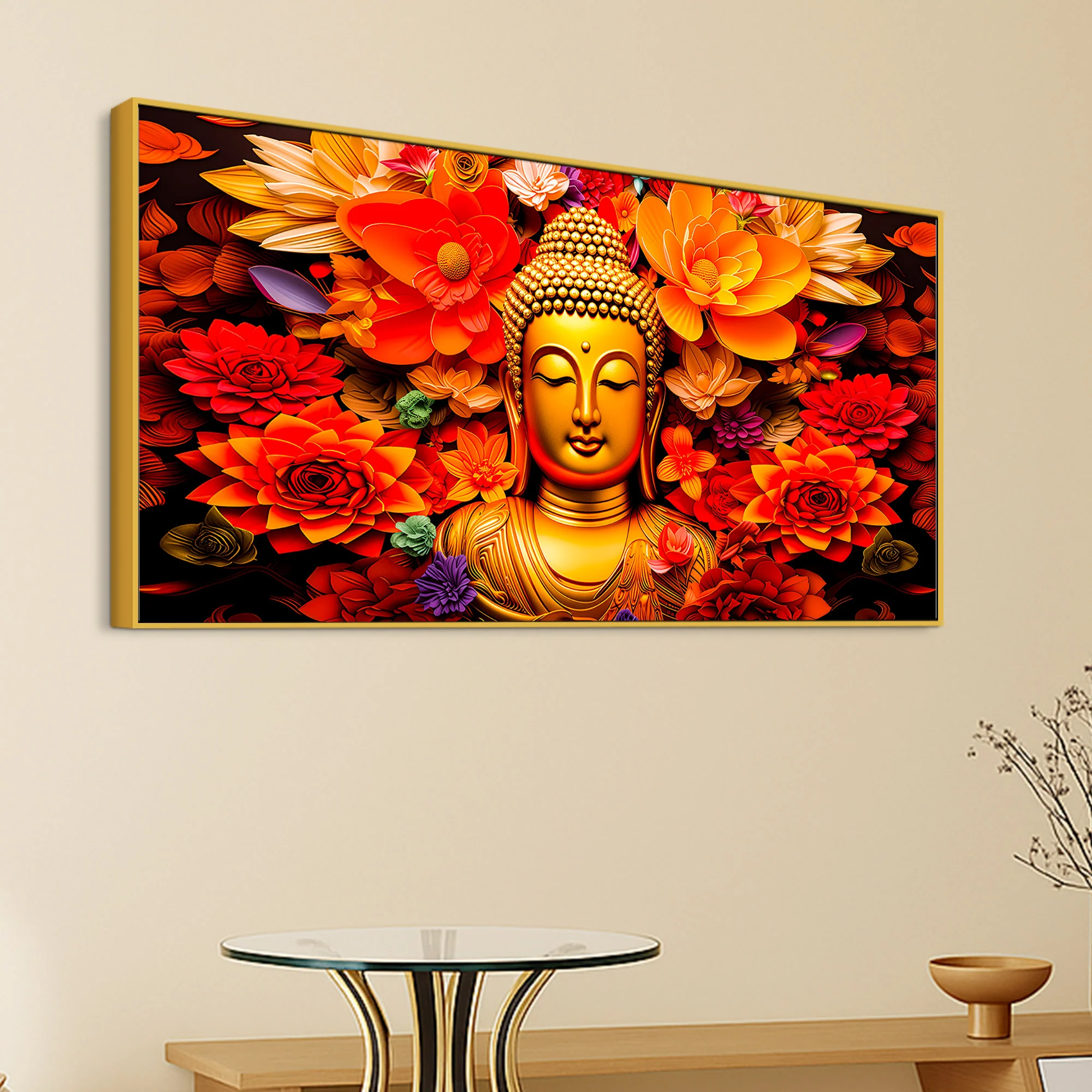 Peaceful Gautam Buddha Painting for Wall Décor - Image 5