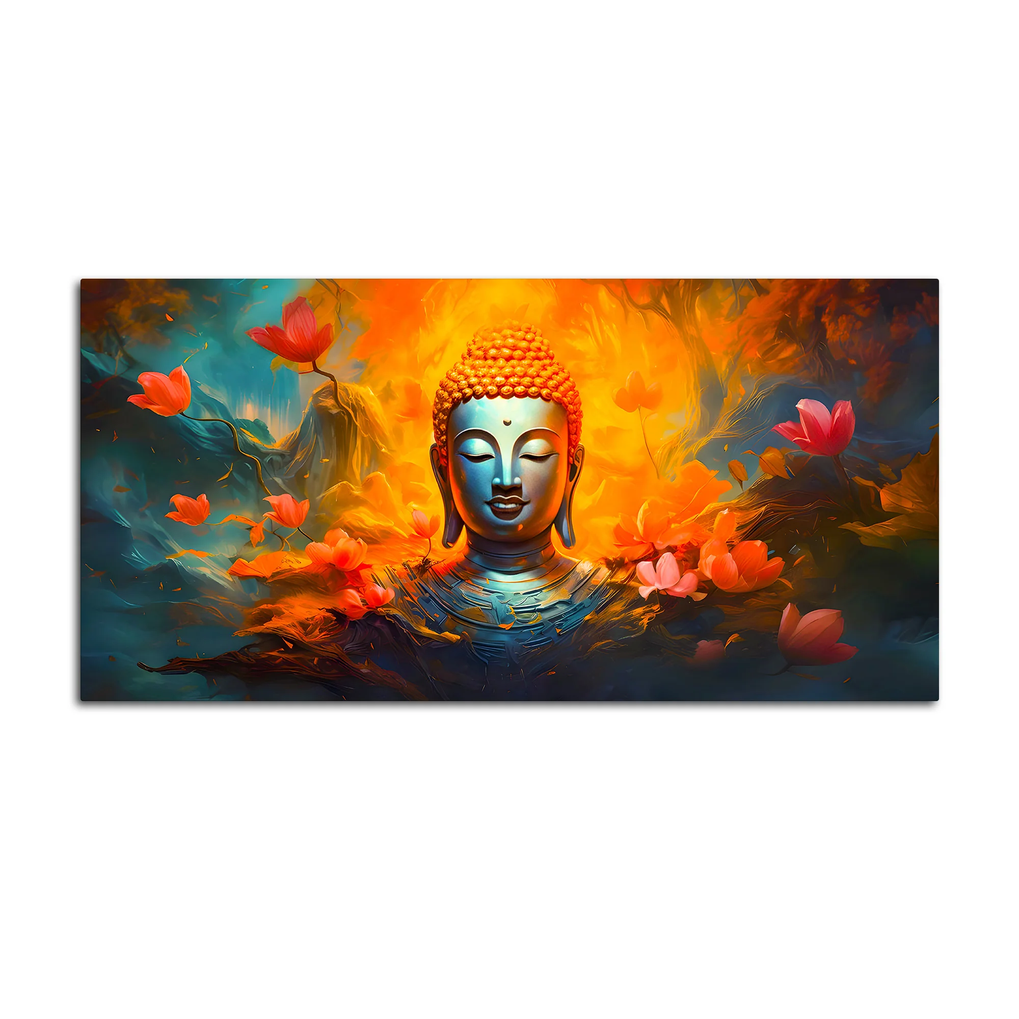 Premium Buddha Canvas Painting for Living Room Decoration - Image 4