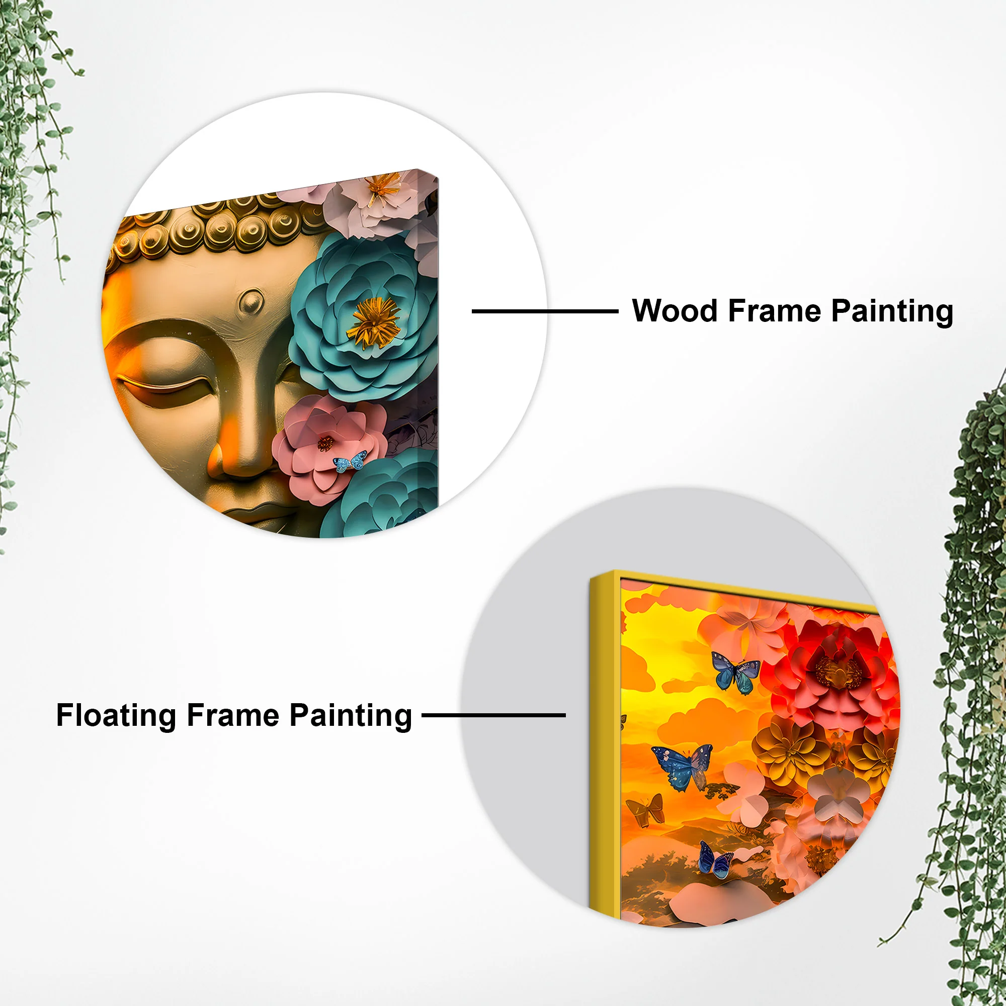 Premium Buddha Canvas Wall Painting for Elegant Home Decoration - Image 7