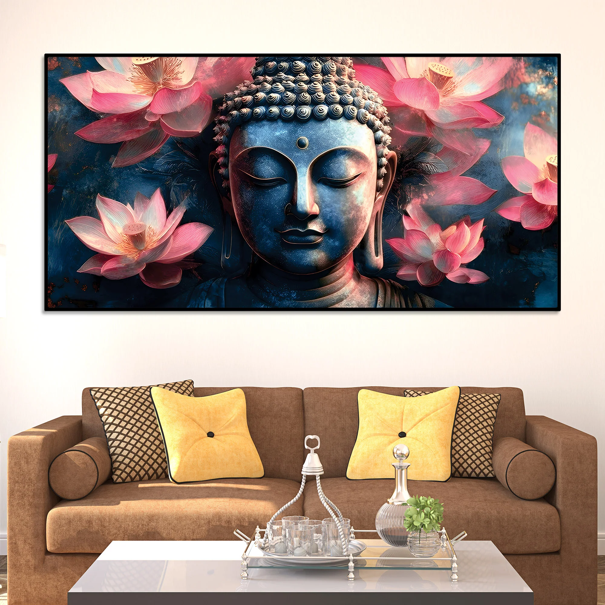 Premium Buddha Wall Painting for Decor Lovers