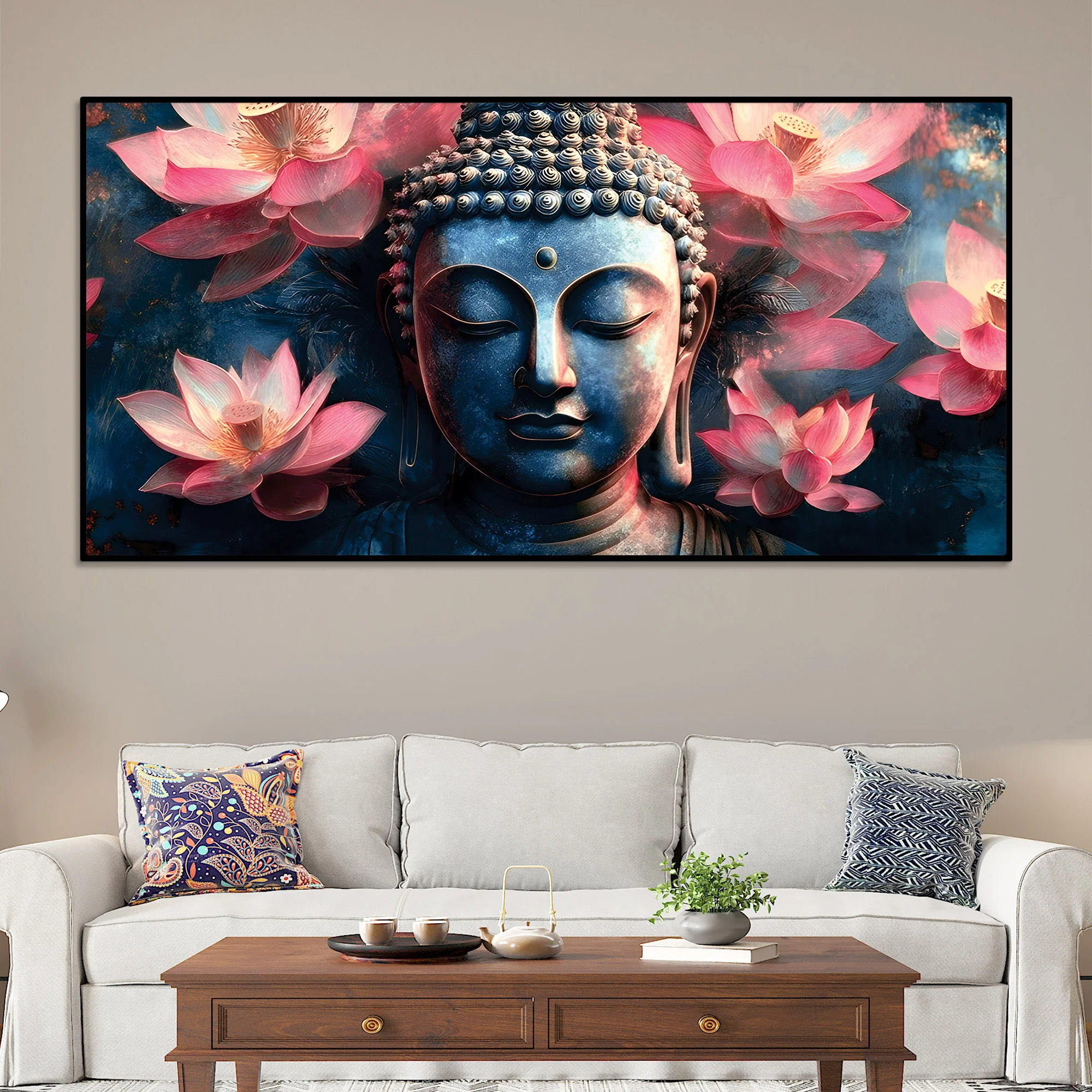 Premium Buddha Wall Painting for Decor Lovers - Image 2
