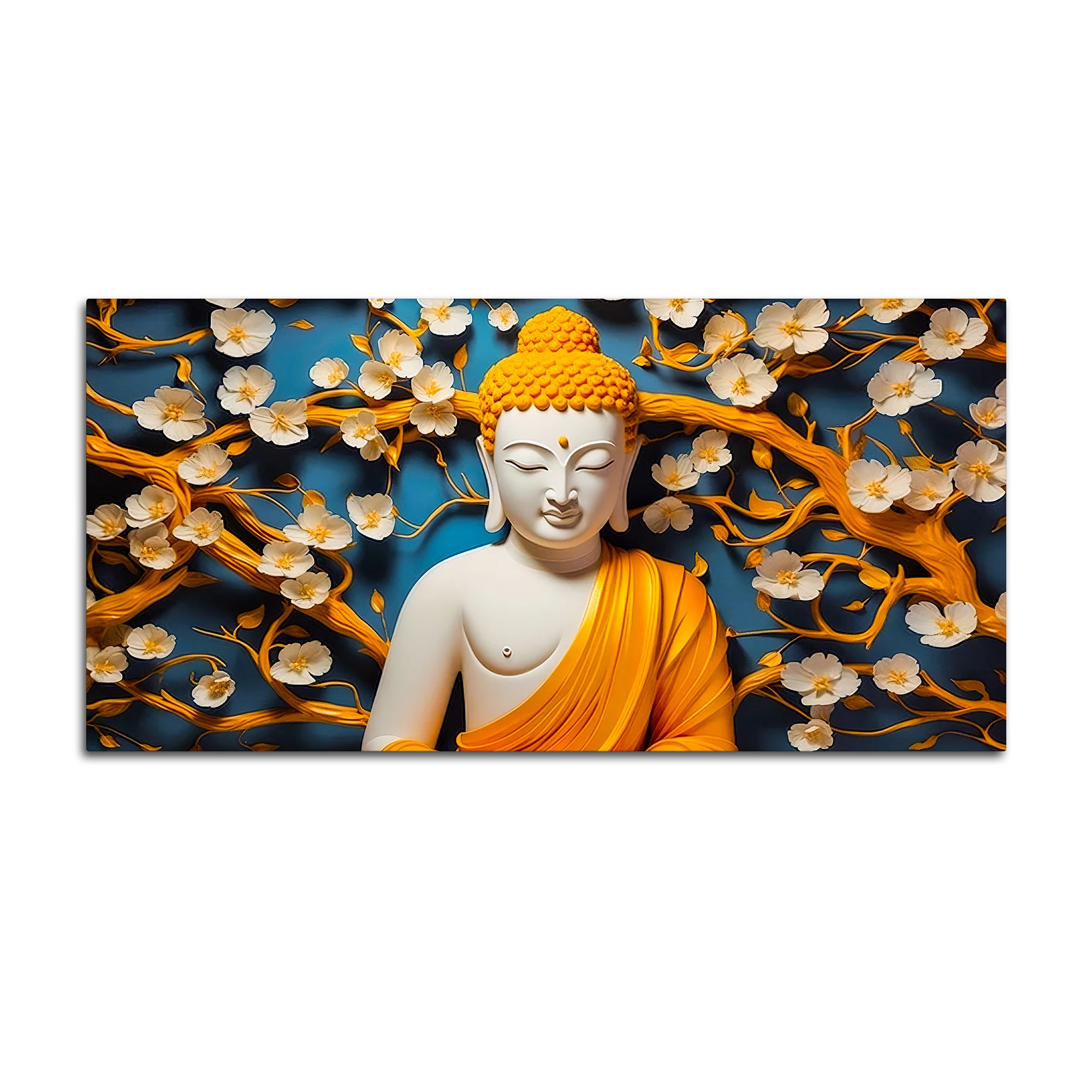 Premium Buddha Wall Painting for Luxury Decoration - Image 4