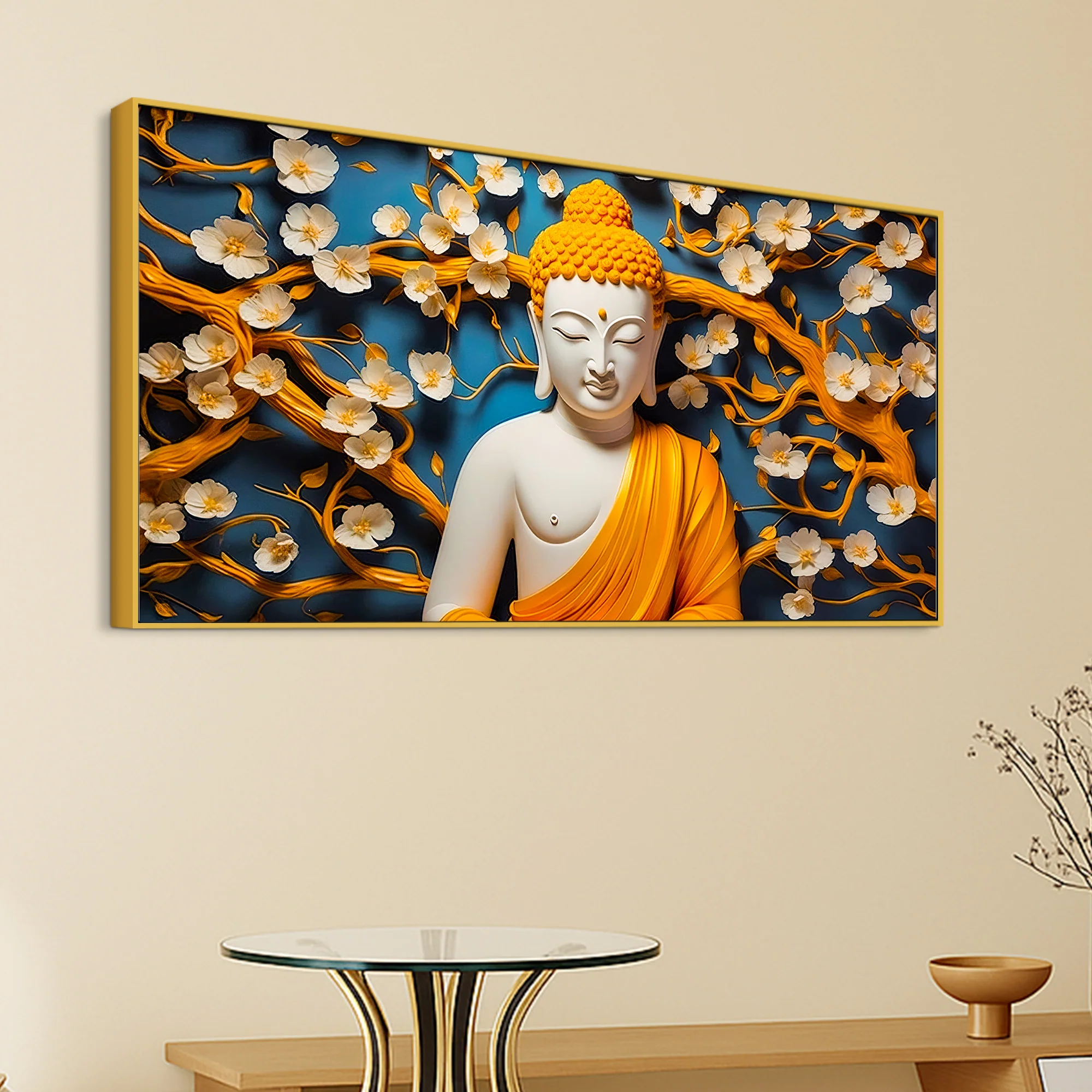 Premium Buddha Wall Painting for Luxury Decoration - Image 5