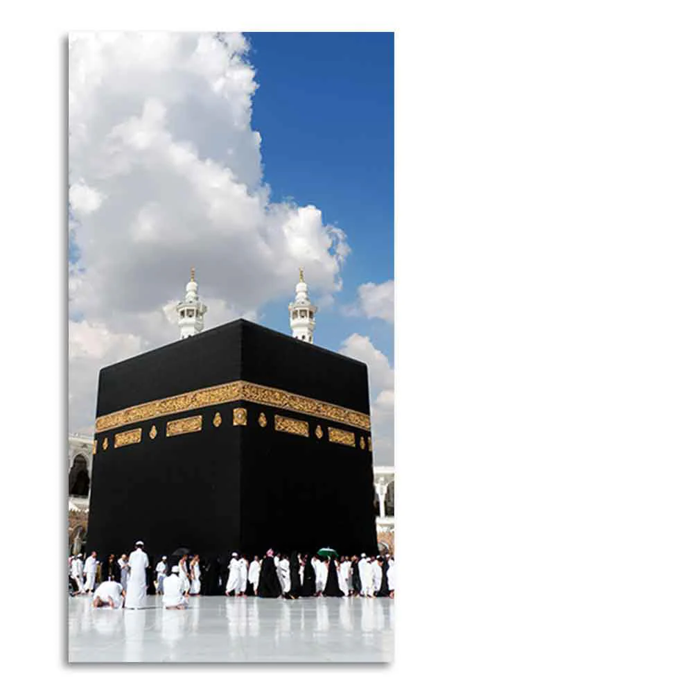 Premium Canvas Muslim Wall Painting of Masjid Al Haram - Image 7