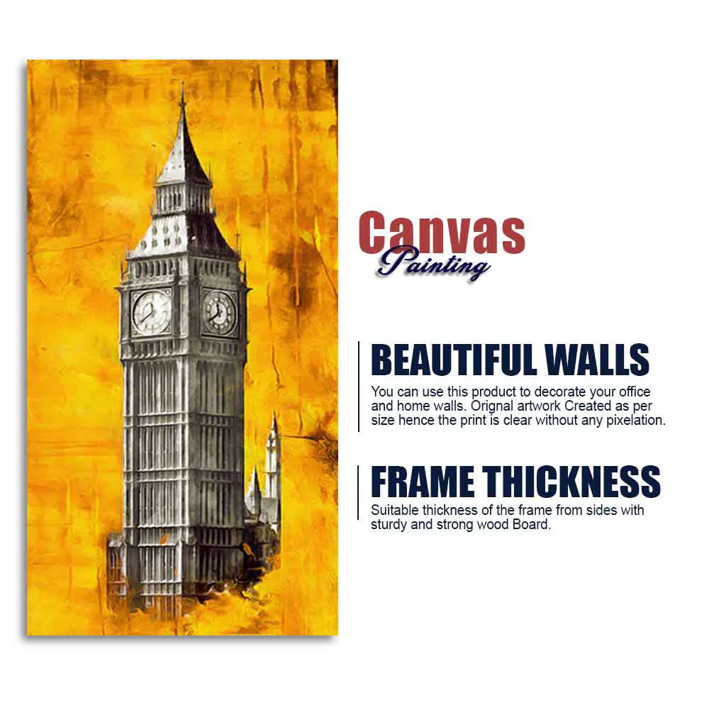 Big Ben of London Premium Canvas Wall Painting - Image 7