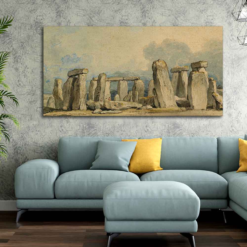 Premium Canvas Wall Painting of Stonehenge - Image 2