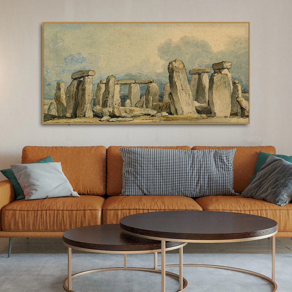 Premium Canvas Wall Painting of Stonehenge - Image 3