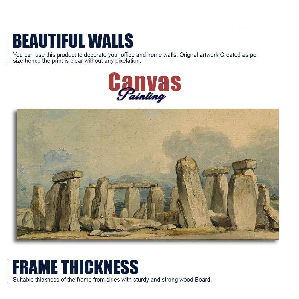 Premium Canvas Wall Painting of Stonehenge - Image 6