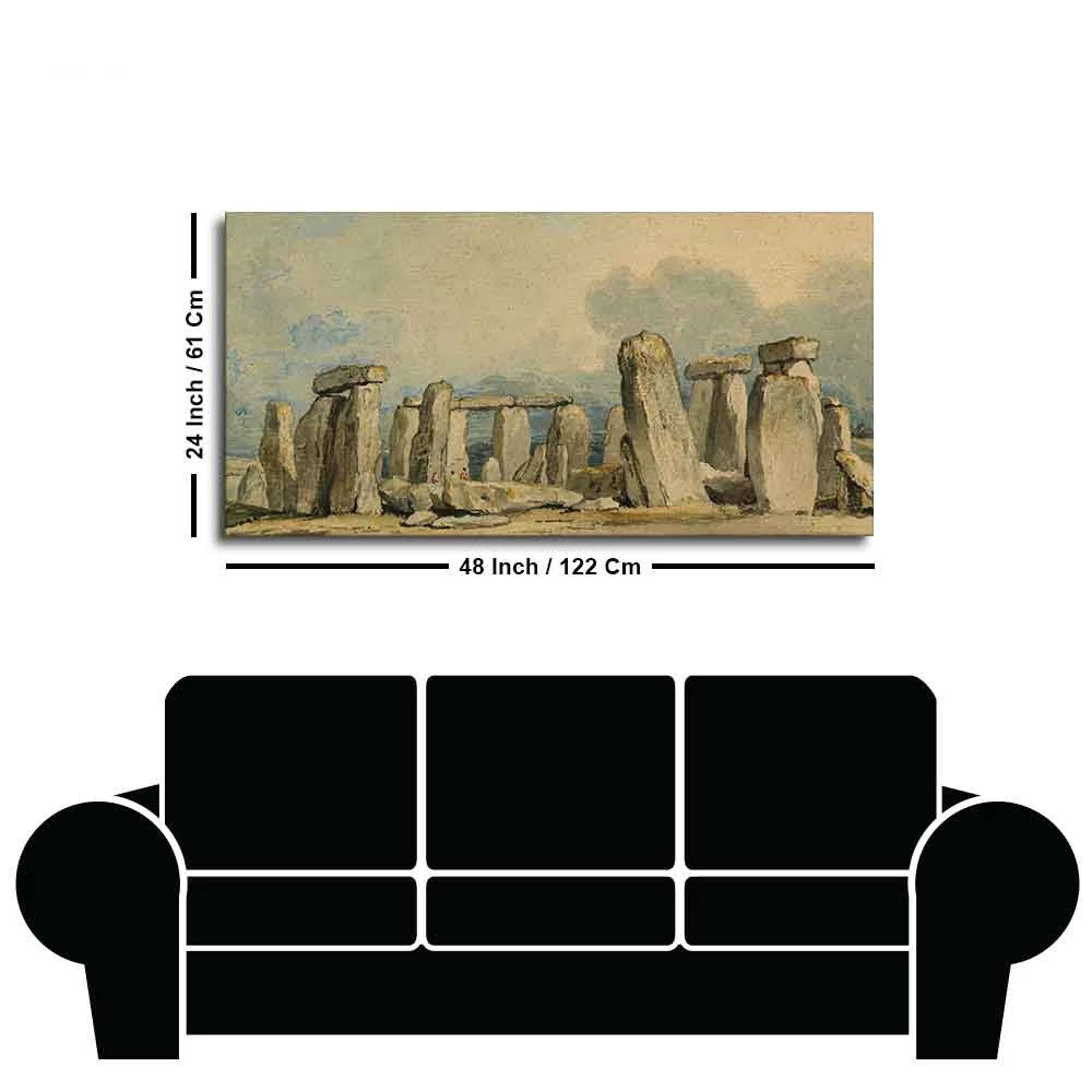 Premium Canvas Wall Painting of Stonehenge - Image 7