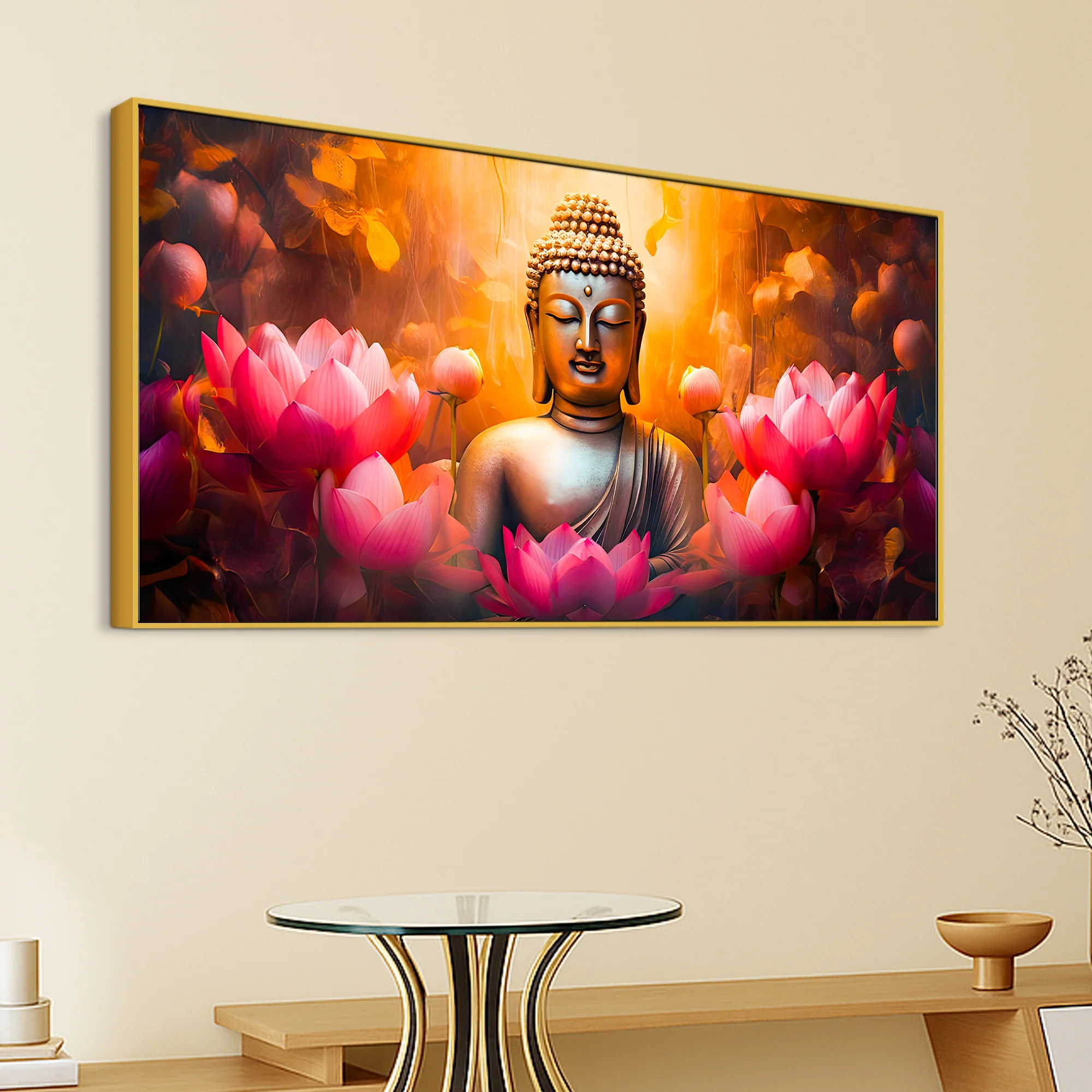 Premium Decorative Buddha Wall Painting for Home & Office Décor - Image 5