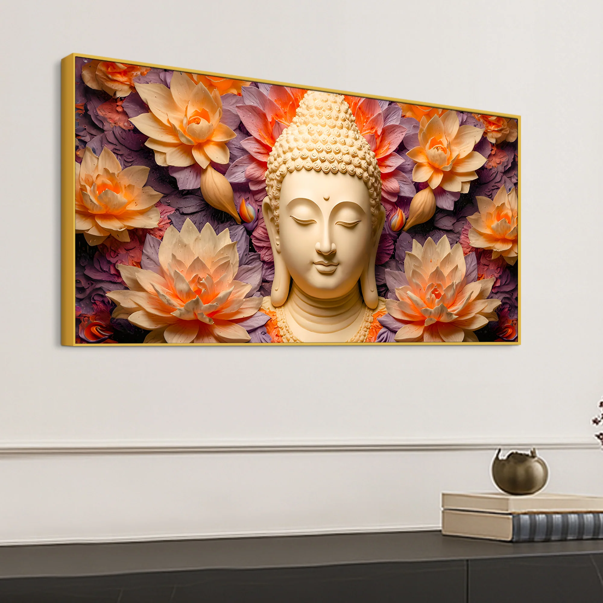 Premium Divine Buddha Canvas Painting for Home Decoration - Image 5