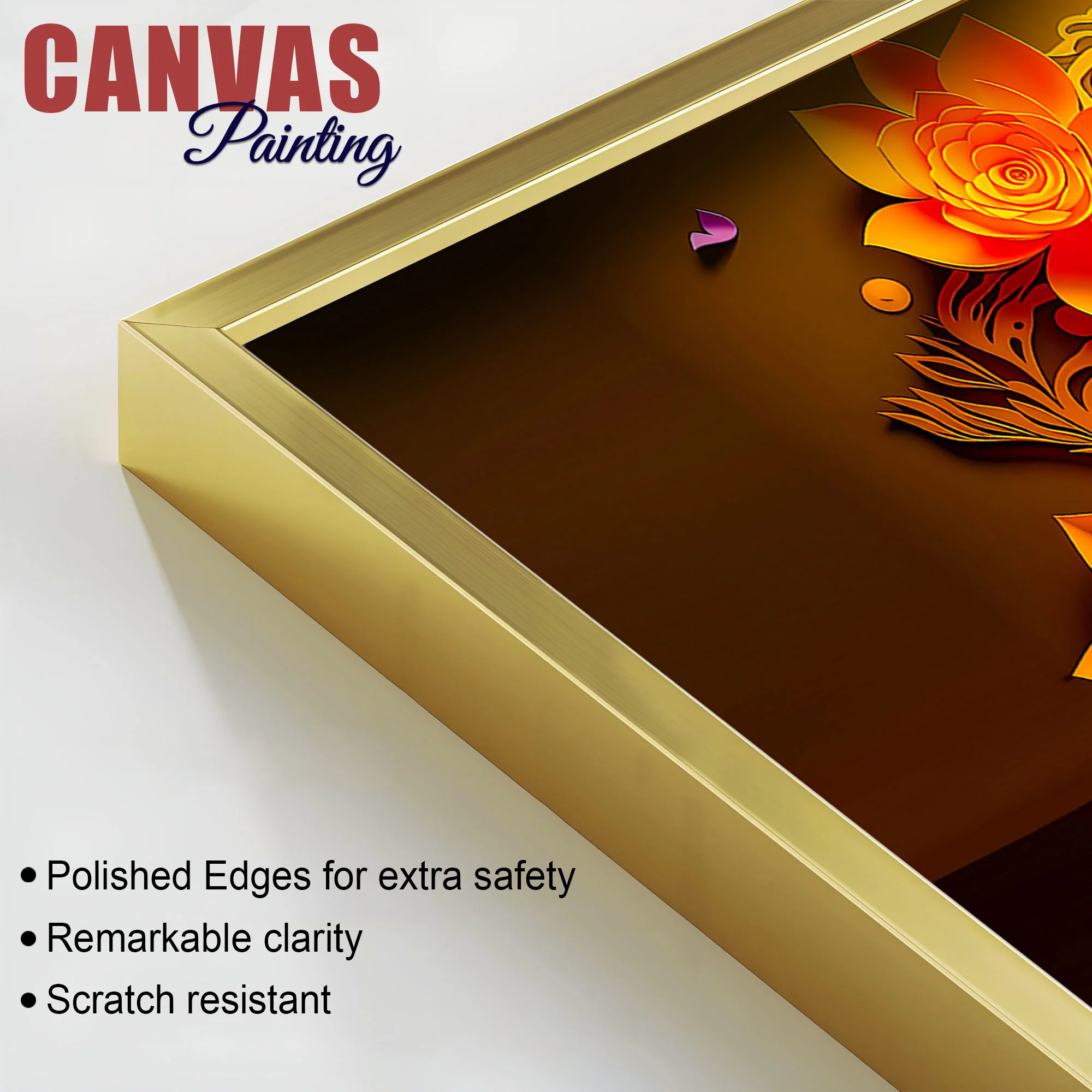 Premium Gautam Buddha Wall Painting for Spiritual Home Decoration - Image 6