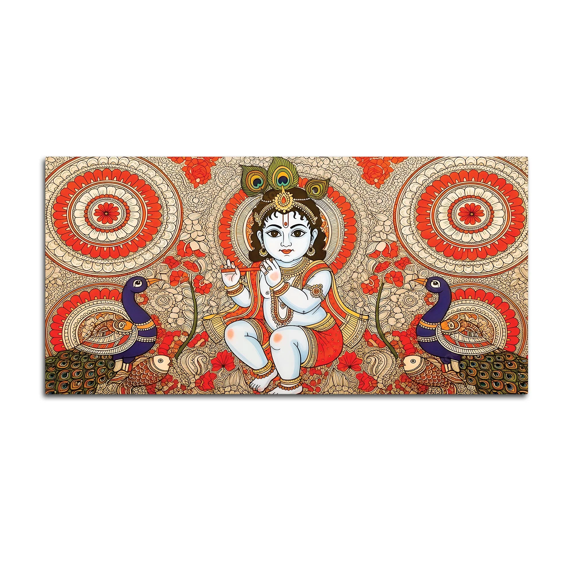 Premium Laddu Gopal Krishna Painting for Spiritual Home - Image 4