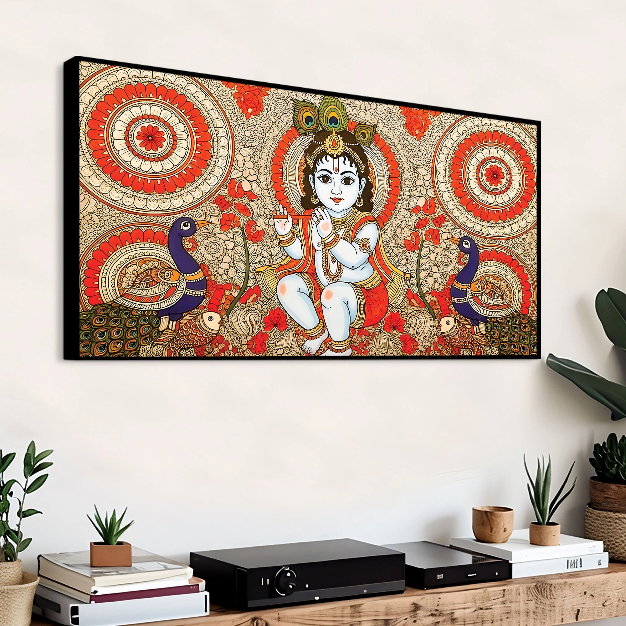 Premium Laddu Gopal Krishna Painting for Spiritual Home - Image 5