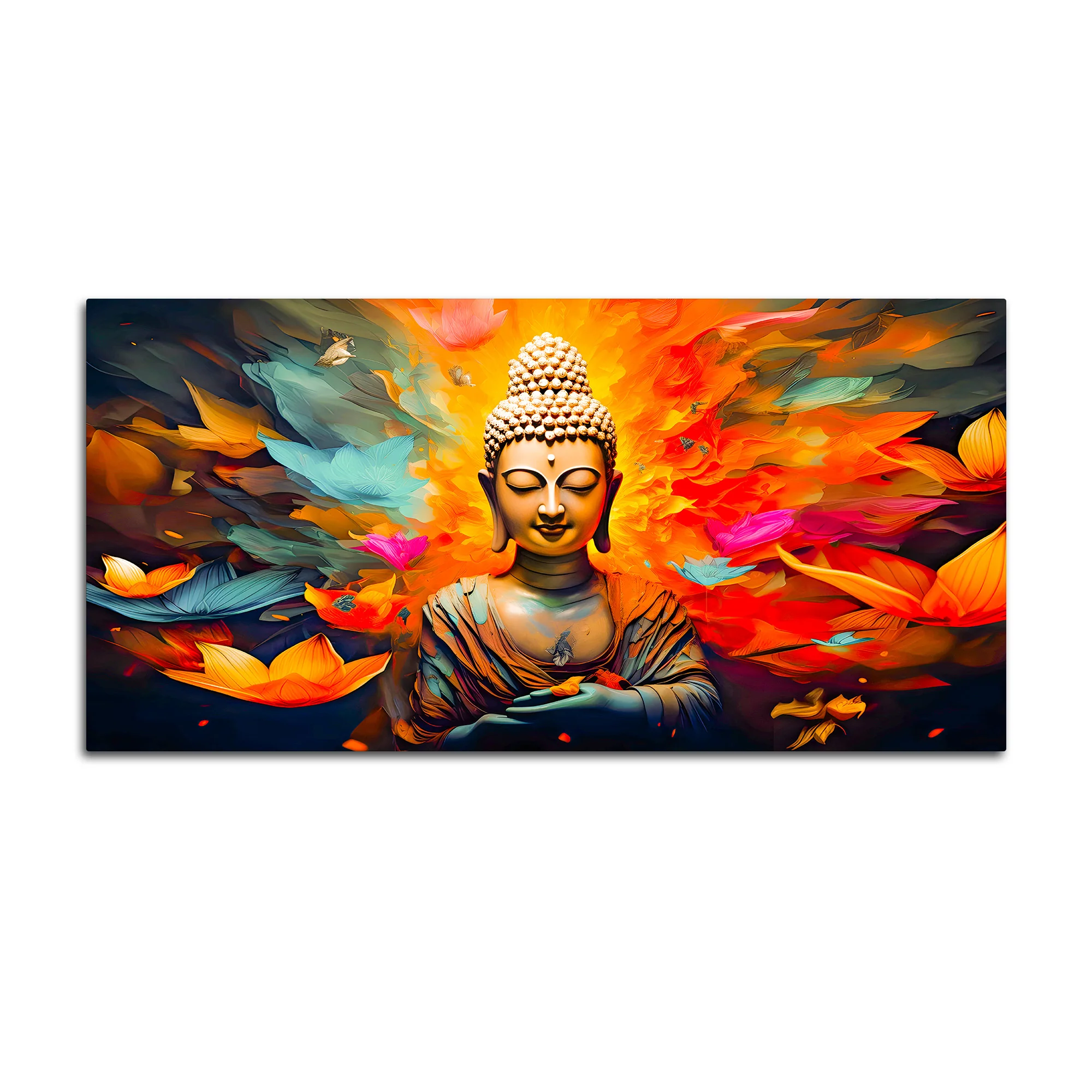 Premium Living Room Buddha Wall Painting for Modern Décor - Image 4