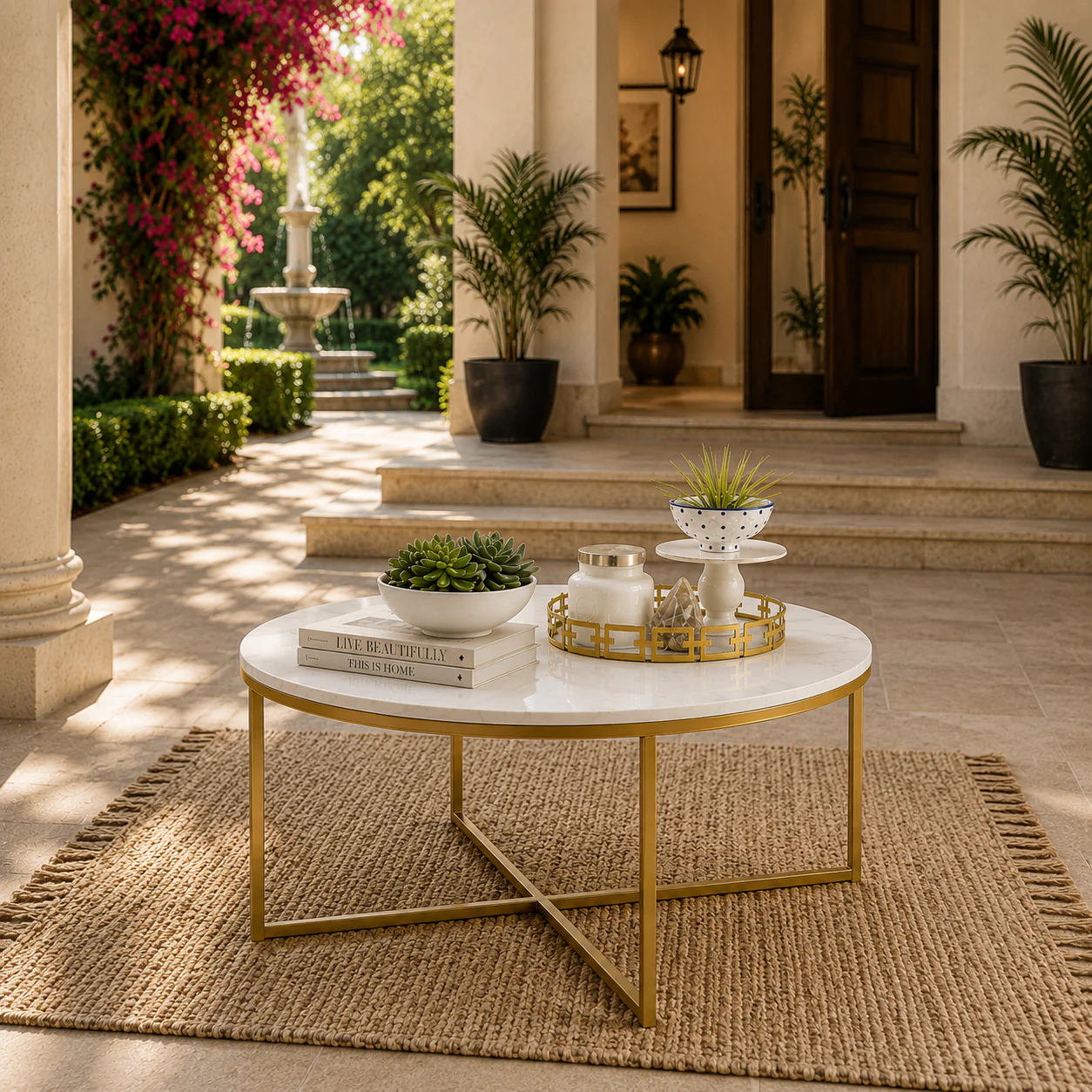 Premium Marble Table for Luxury Living Room Decor - Image 6