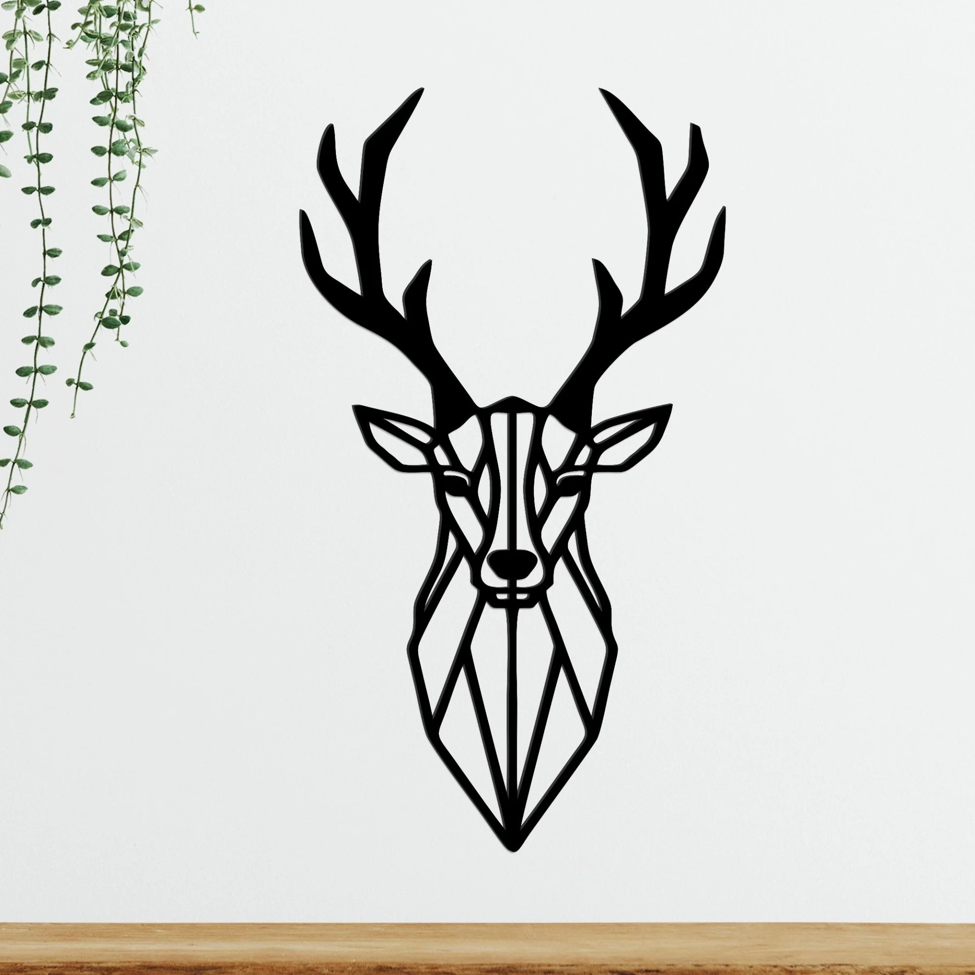 Premium Quality Wooden Wall Hanging of Beautiful Deer Head - Image 4