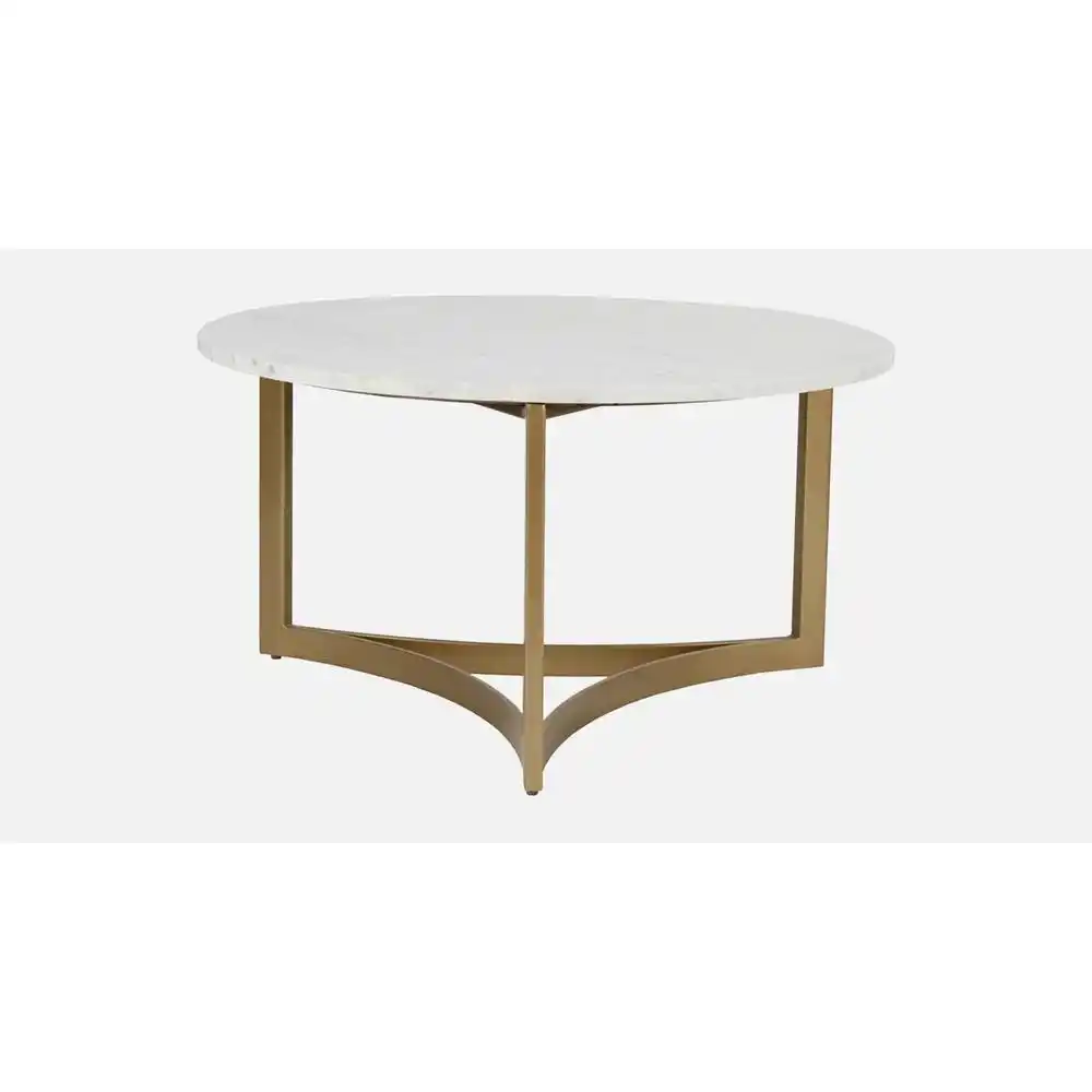 Premium Round Marble Center Table with Stylish Structure - Image 7