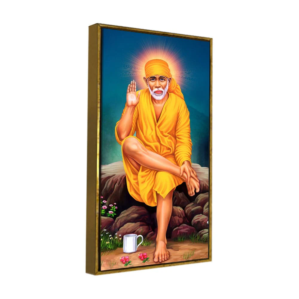 Premium Shirdi Sai Baba Canvas Wall Painting - Image 5
