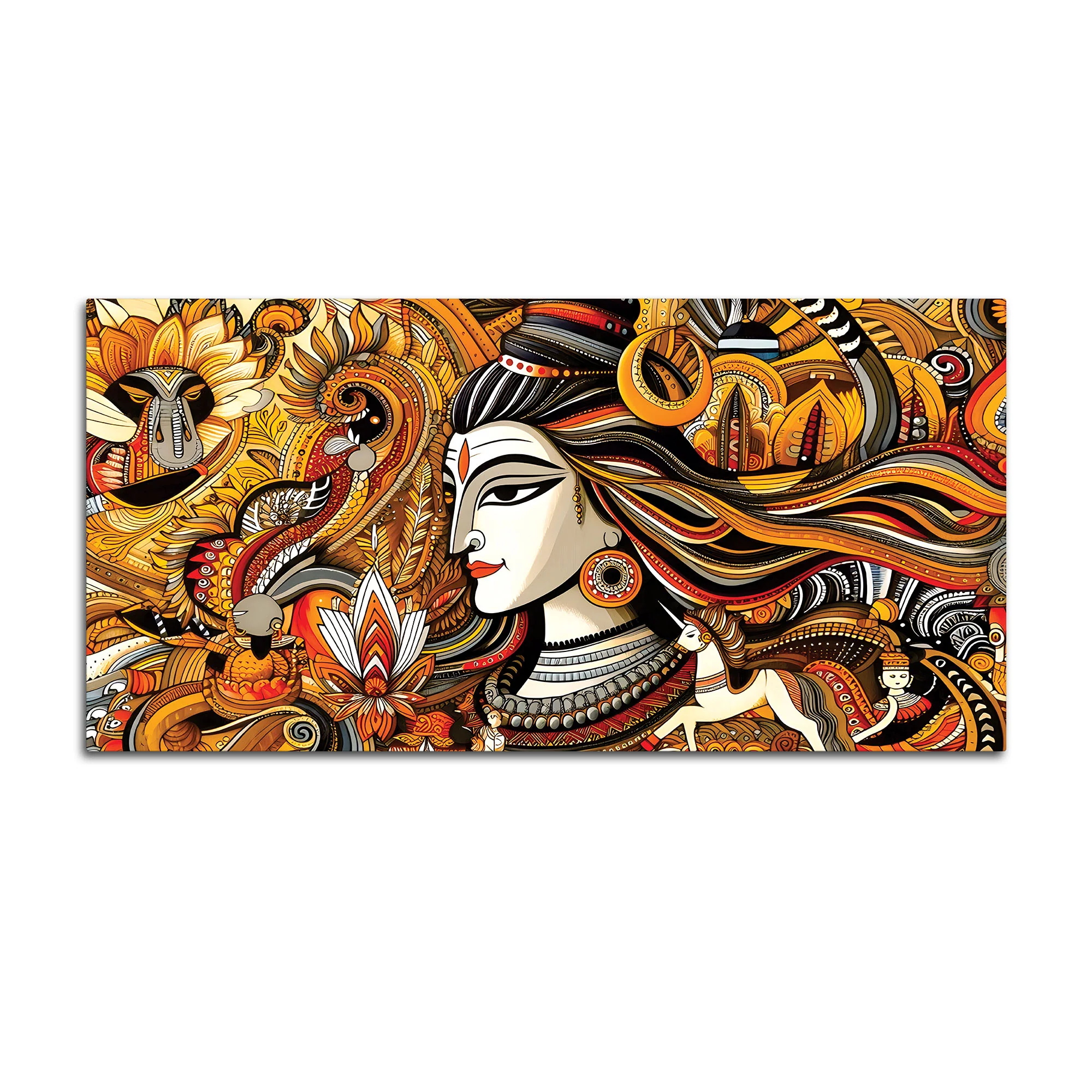 Premium Spiritual Lord Shiva Painting for Modern Home Walls - Image 4