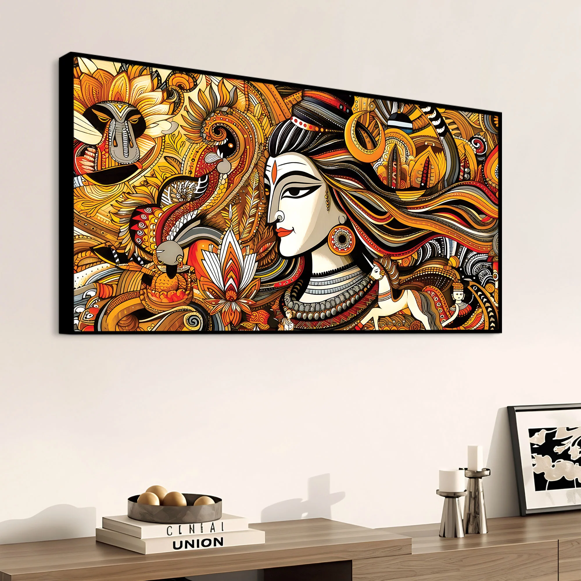 Premium Spiritual Lord Shiva Painting for Modern Home Walls - Image 5