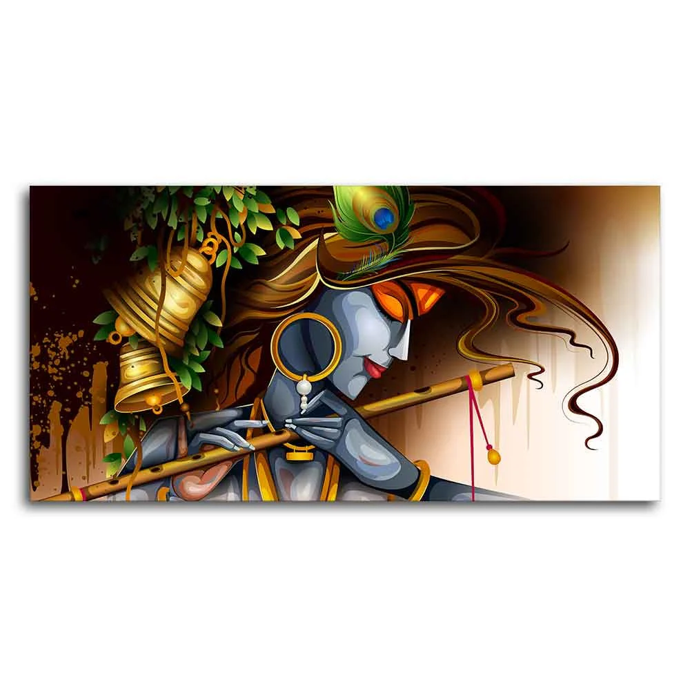 Premium Wall Canvas Painting of Lord Krishna - Image 5