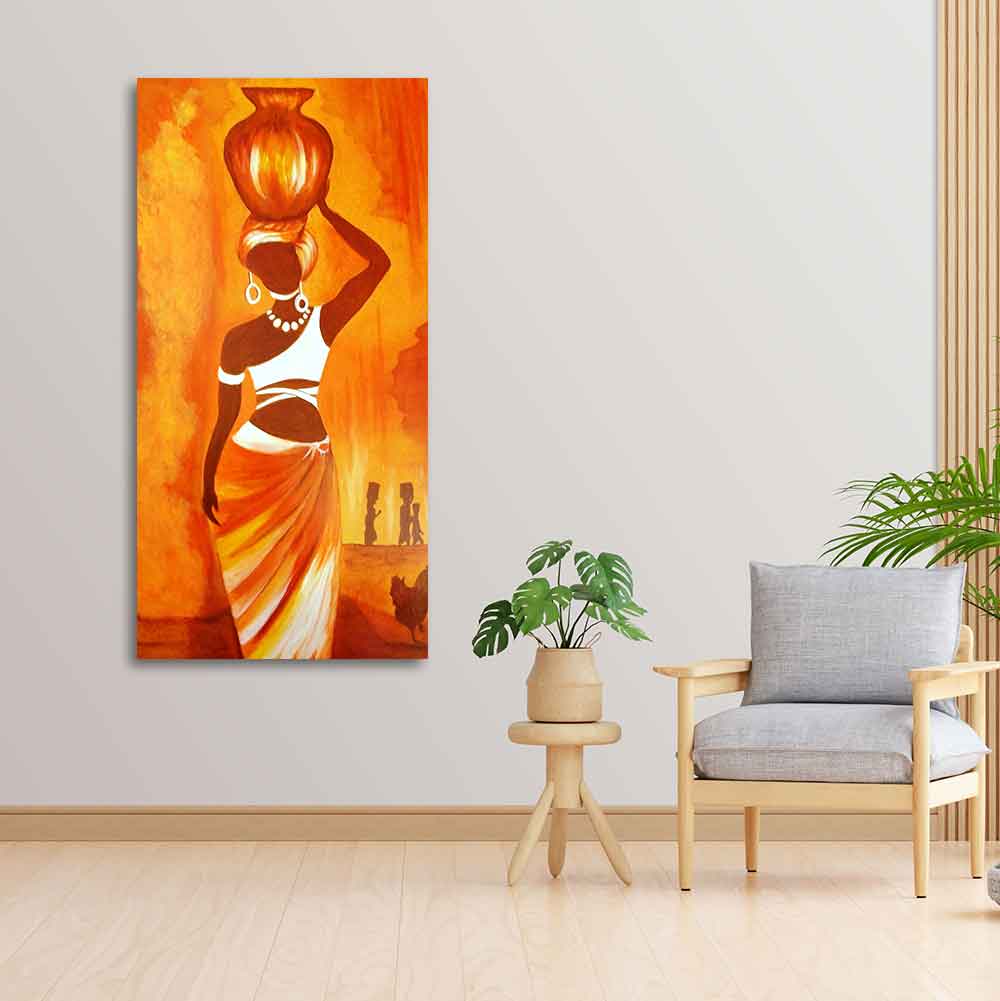 Premium Wall Painting of Abstract Warli Art - Image 4