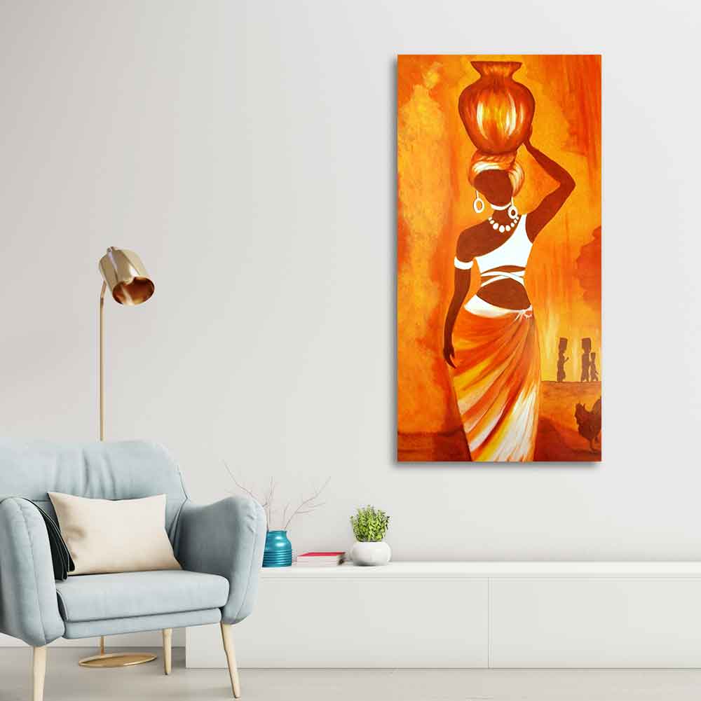 Premium Wall Painting of Abstract Warli Art - Image 5