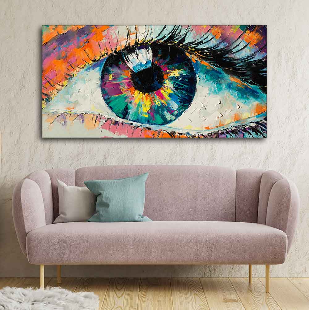 Premium Wall Painting of Conceptual Abstract Picture of the Eye - Image 3