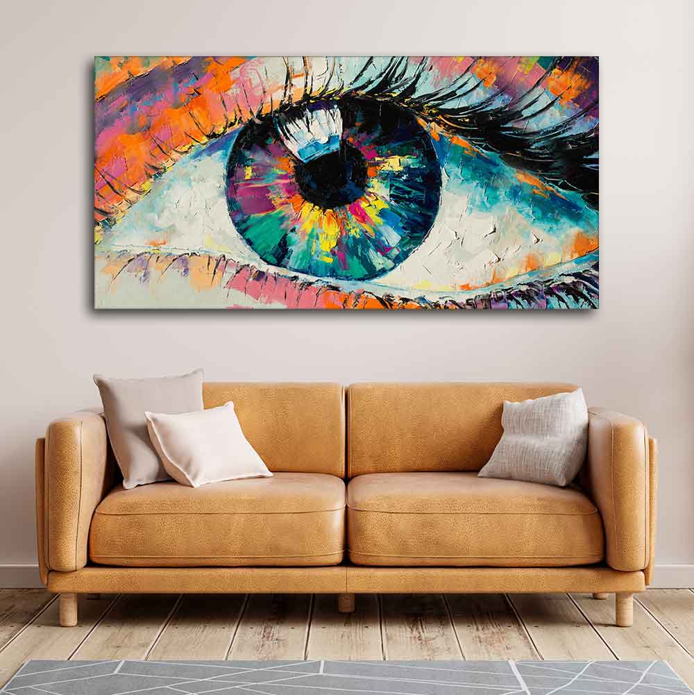 Premium Wall Painting of Conceptual Abstract Picture of the Eye - Image 4