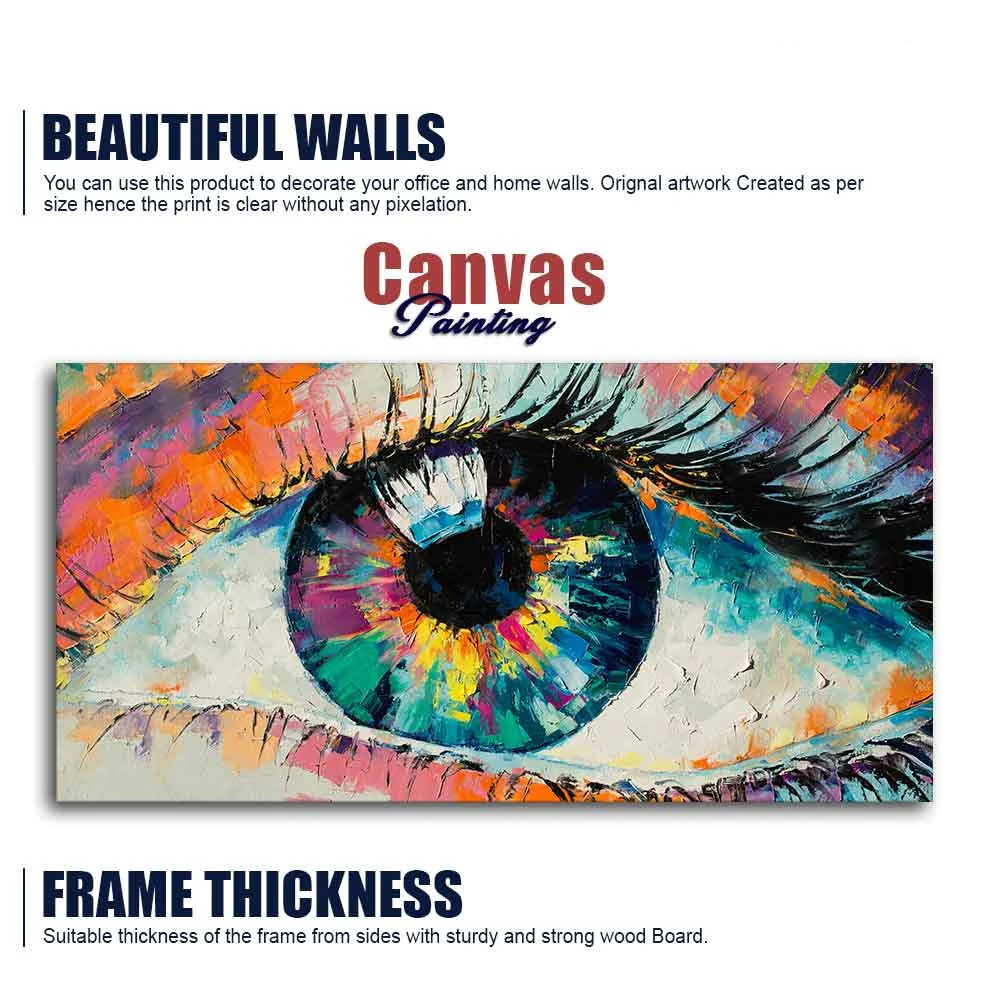 Premium Wall Painting of Conceptual Abstract Picture of the Eye - Image 6