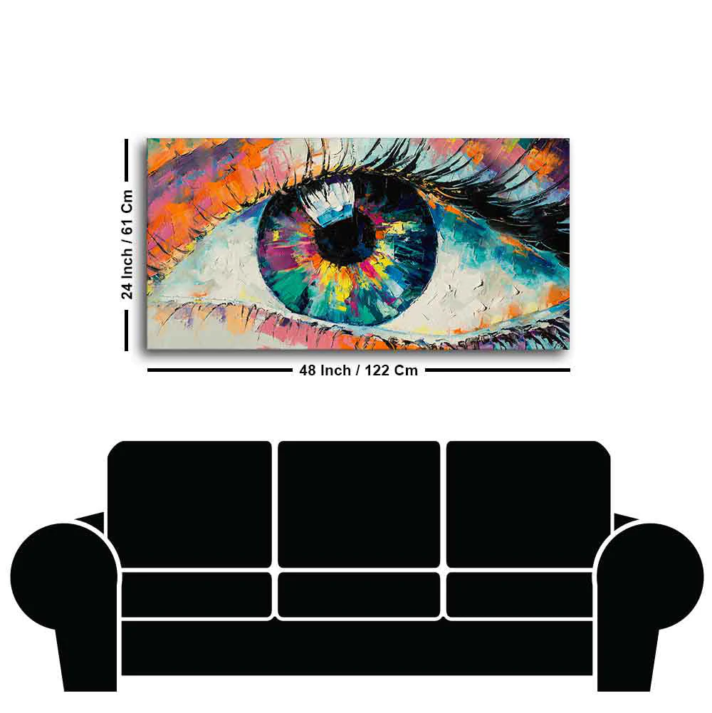 Premium Wall Painting of Conceptual Abstract Picture of the Eye - Image 7