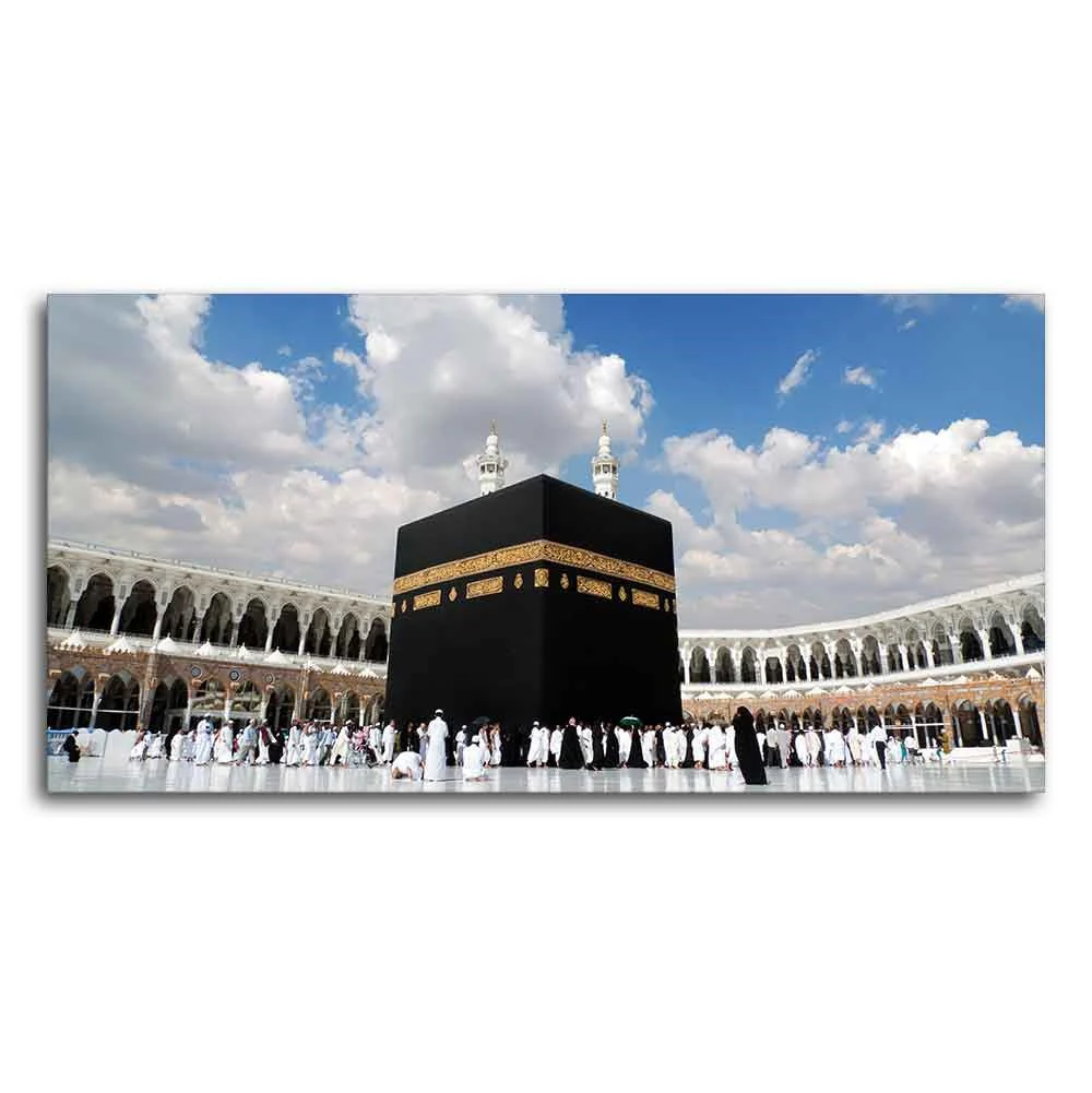 Muslim Wall Painting of Makkah al-Mukarramah - Image 5