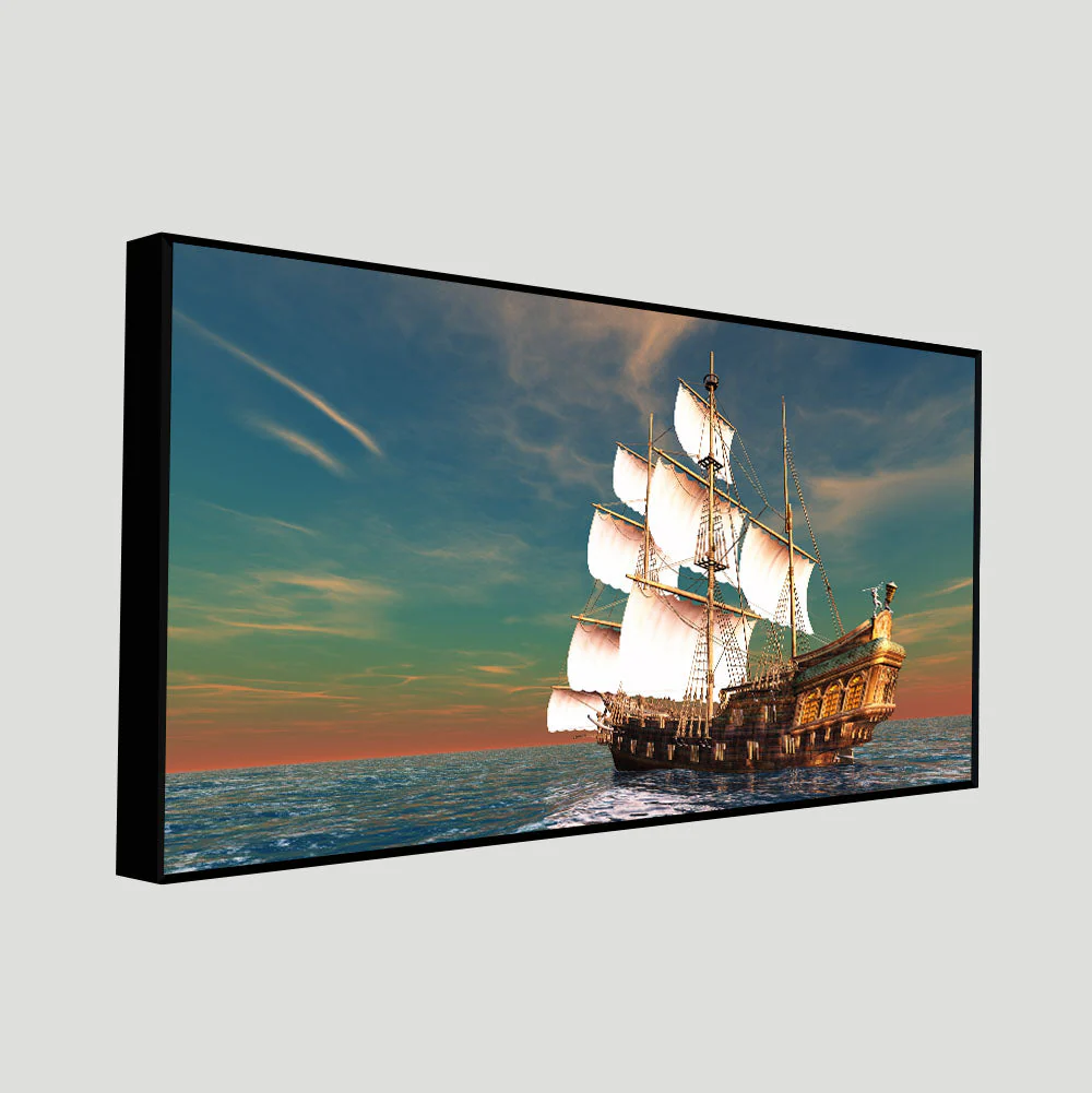 Premium Wall Painting of Ship on the Ocean - Image 5