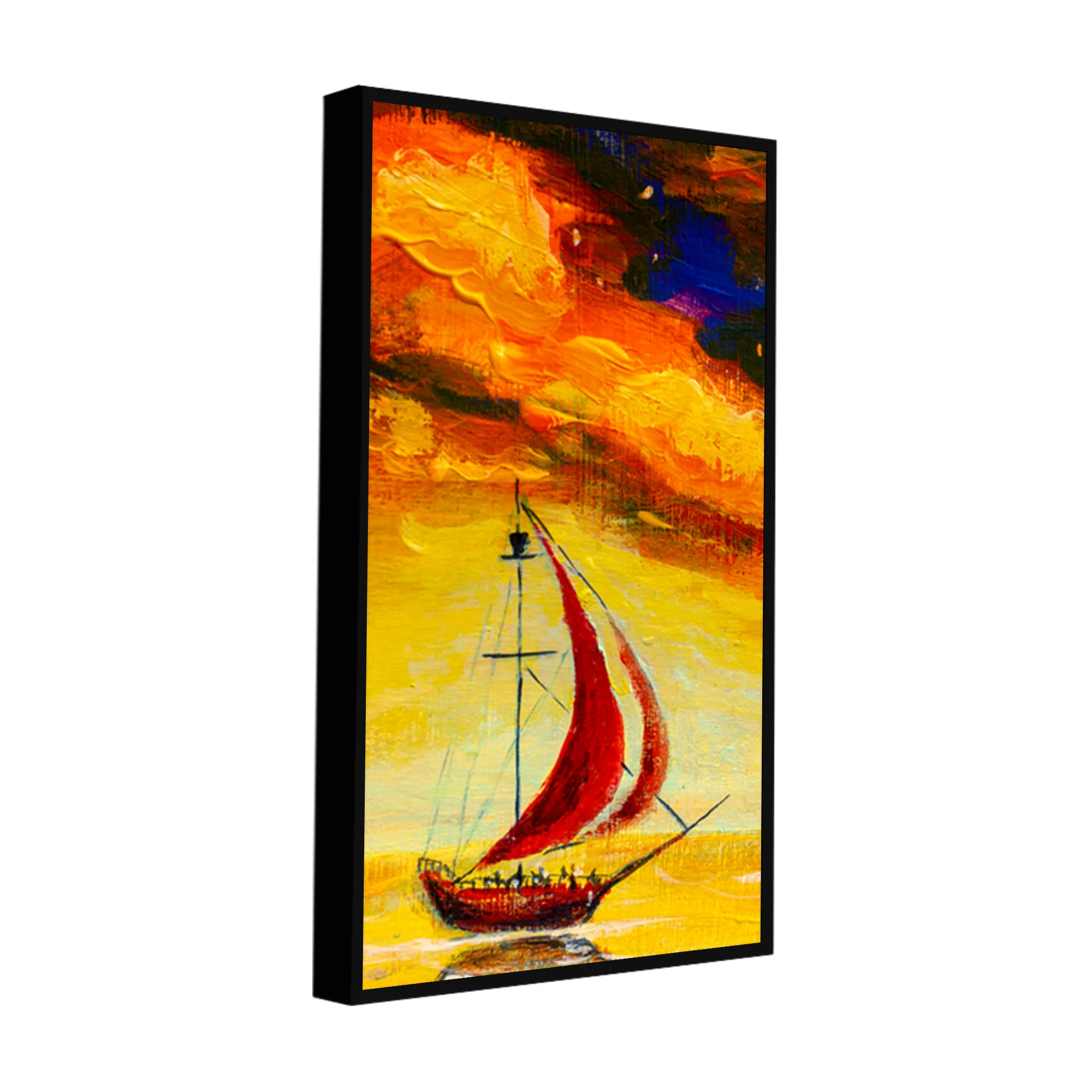 Premium Wall Painting of The Sailing Boat in Sea - Image 7