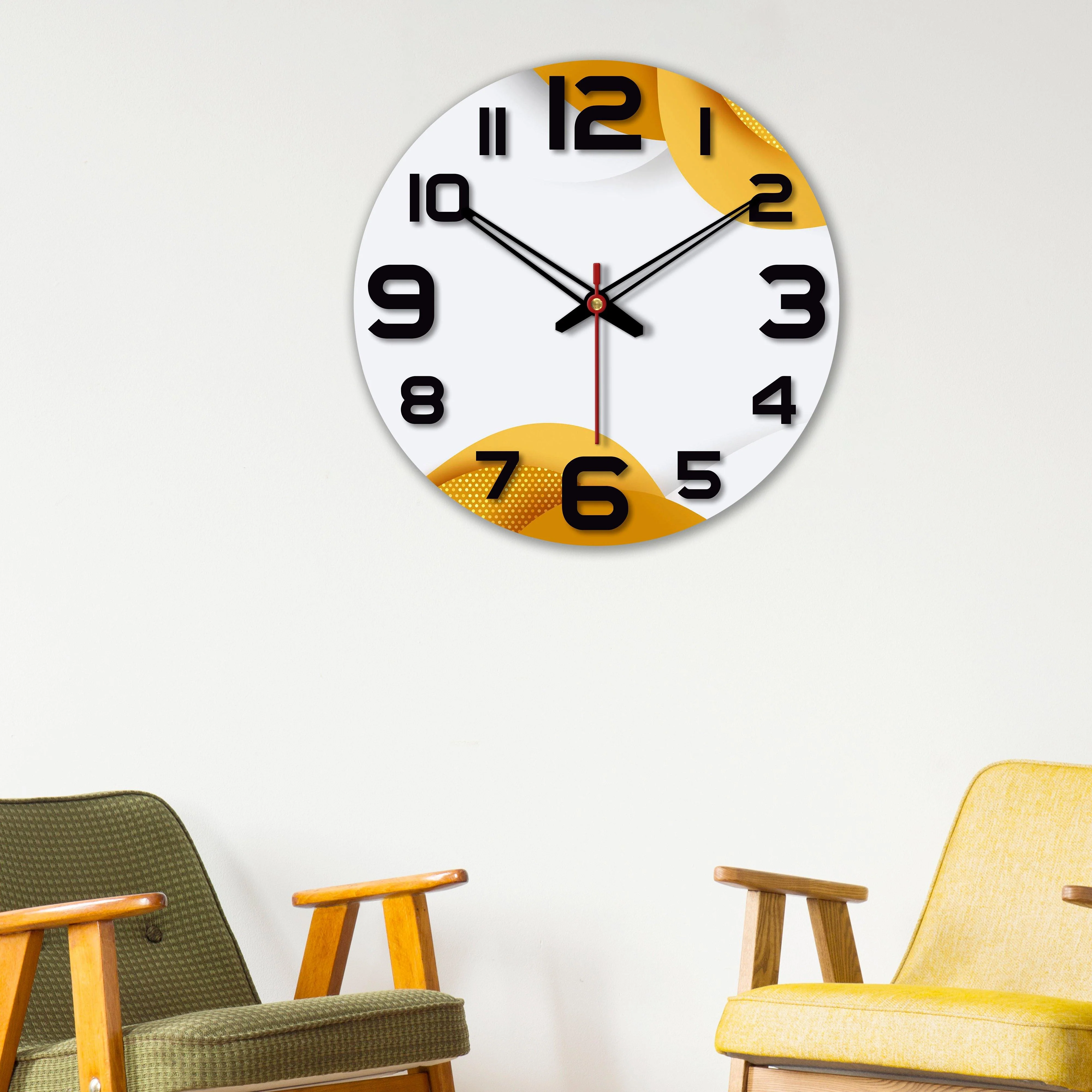 Premium Quality Wooden Wall Clock For Hall