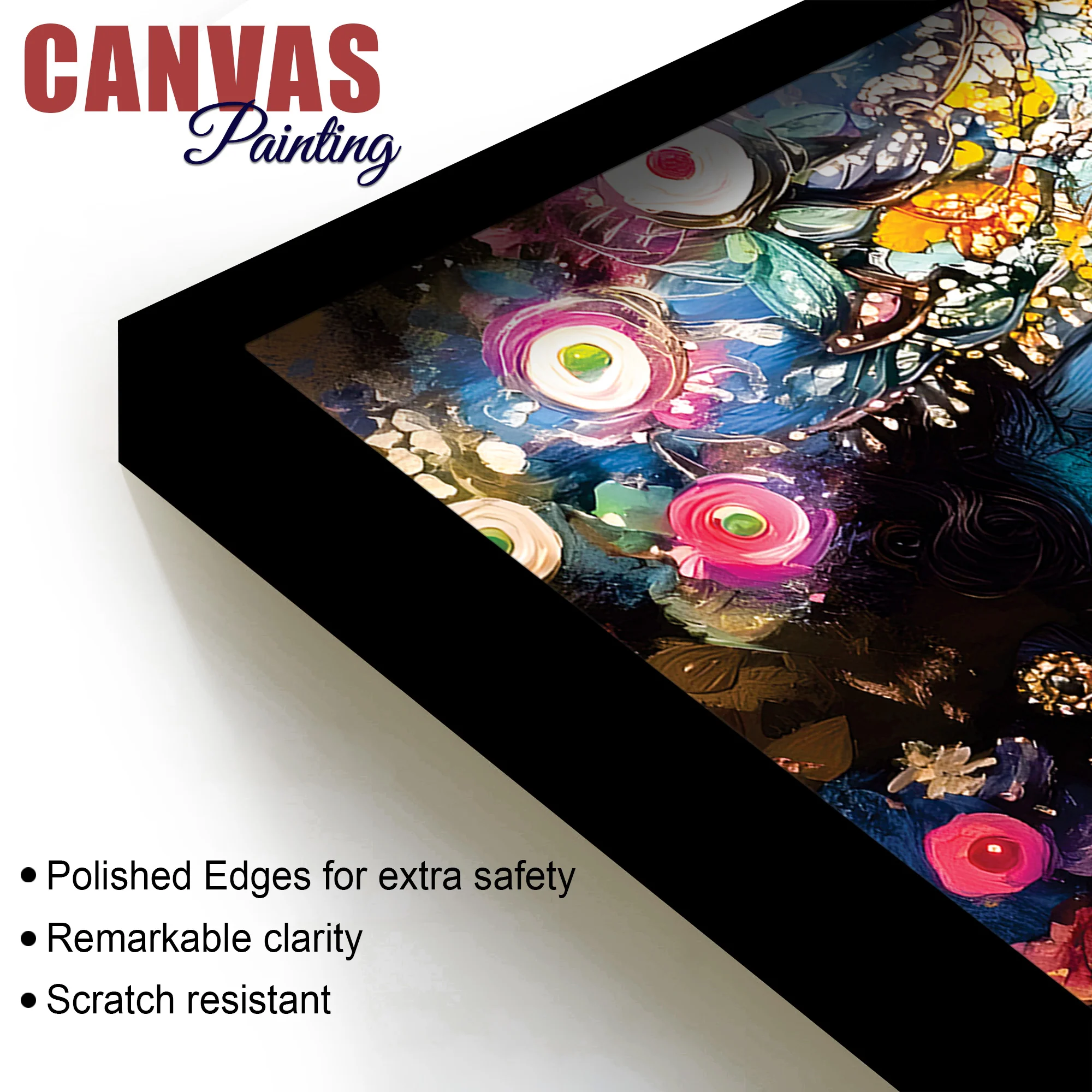 Radha Krishna Premium Spiritual Canvas Painting for Home Decor - Image 6