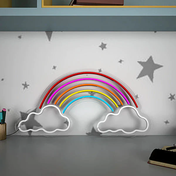 Rainbow Cloud Design Neon LED Light - Image 4