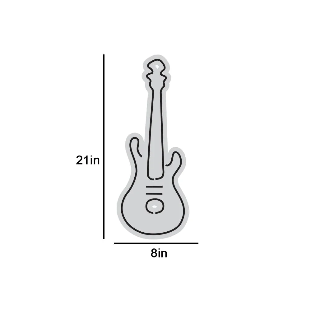 Red Guitar Design Neon LED Light - Image 5