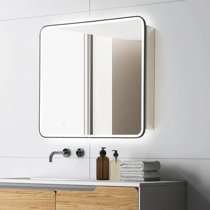 Reindeau LED Medicine Storage Wall Mounted Cabinet Mirror - Image 3
