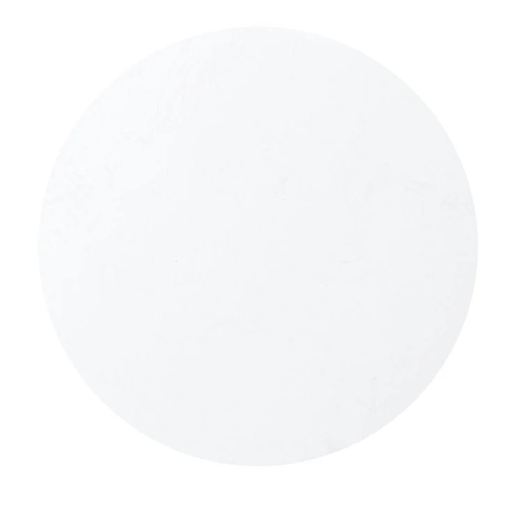 Round White Marble Designer Side Table - Image 7