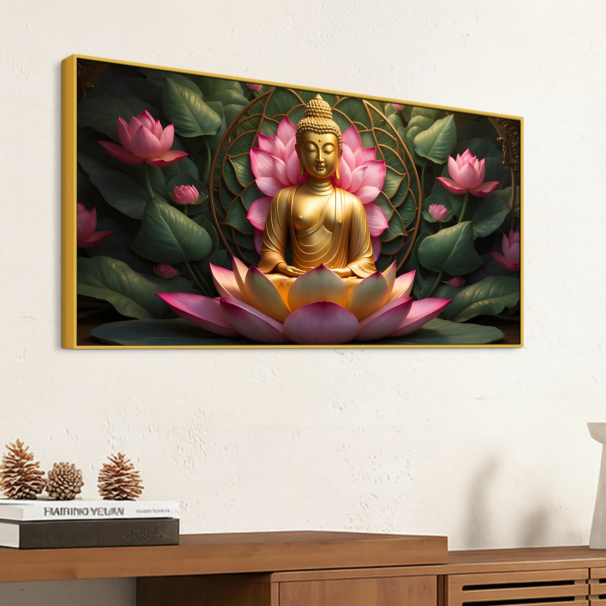 Sacred Gautam Buddha Painting for Home Decoration - Image 5