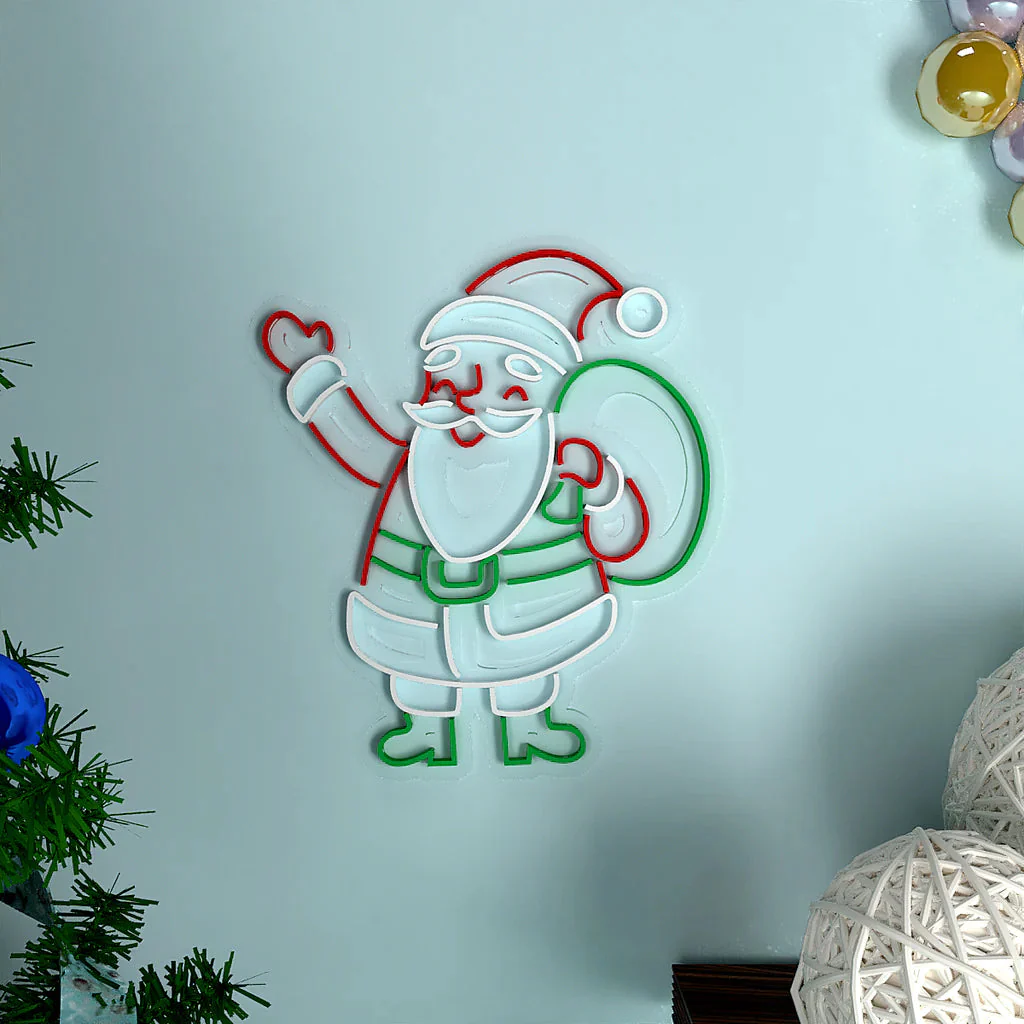 Santa Claus LED Neon Light - Image 3