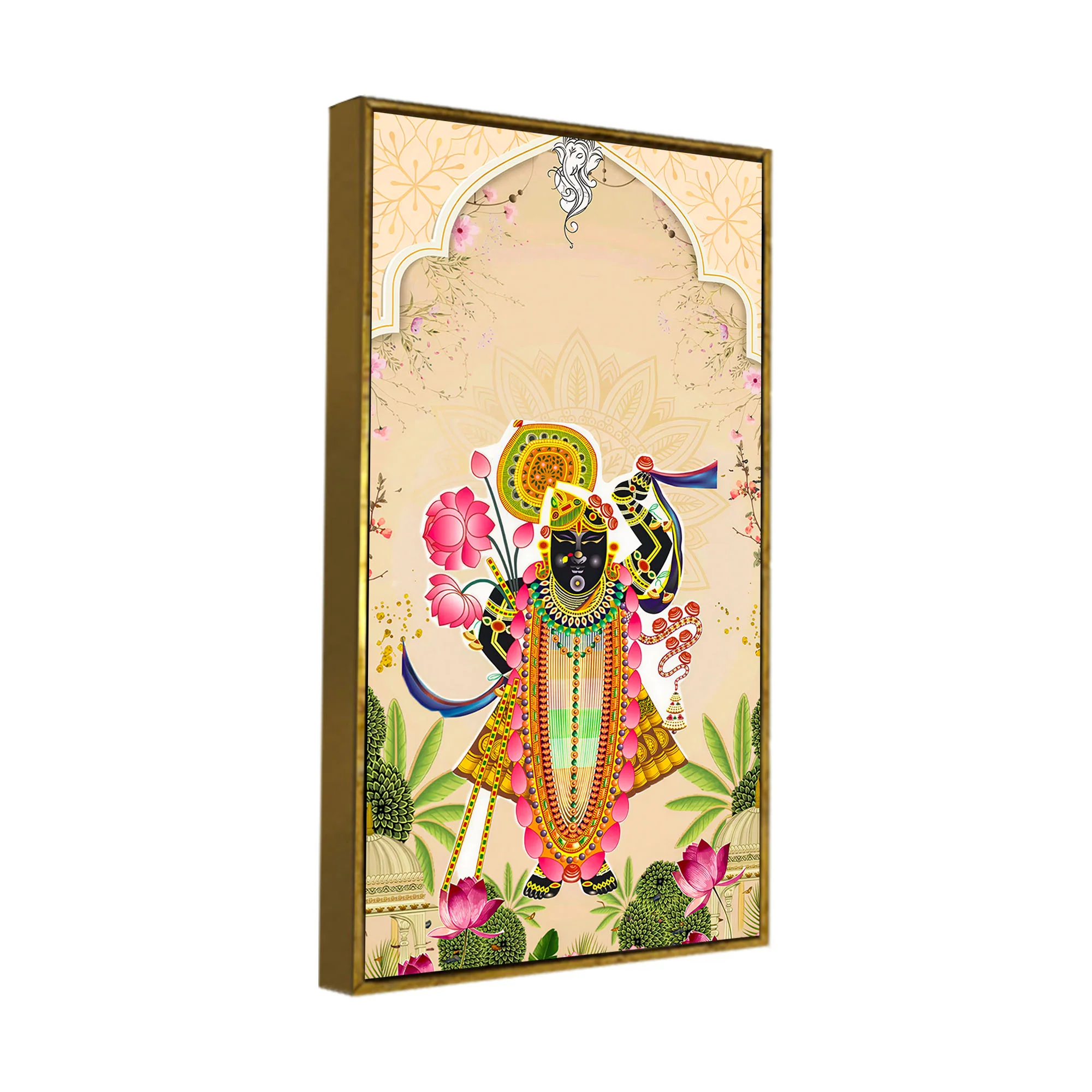 Shreenath ji Pichwai Canvas Painting | Premium Home Wall Decor - Image 6