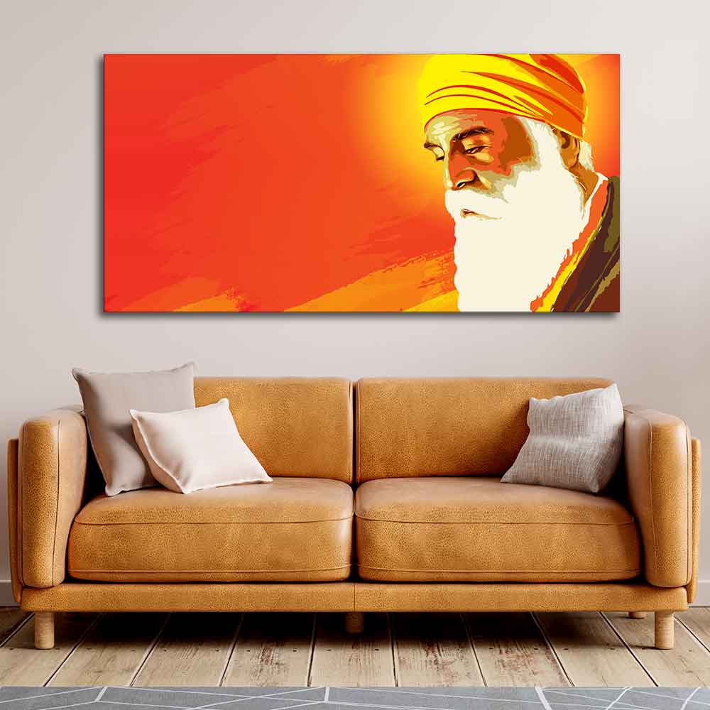 Shri Guru Nanak Dev Premium Wall Painting - Image 4